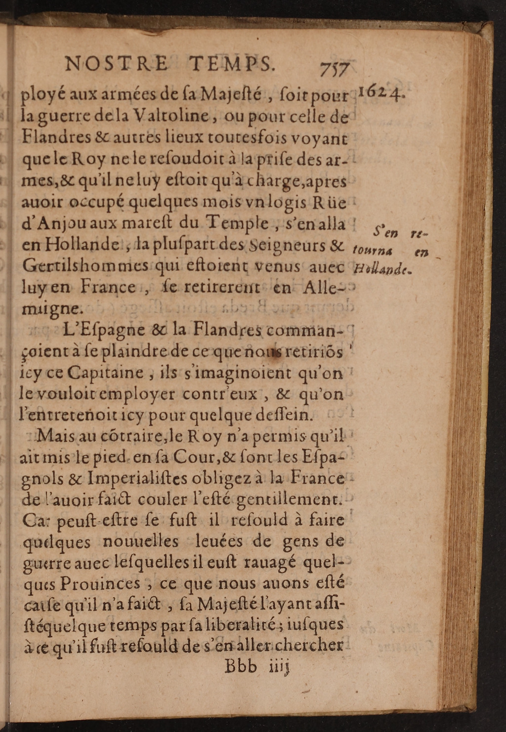 1626 - Joseph Bouillerot - Trésor de l’histoire générale de notre temps - BnF Arsenal