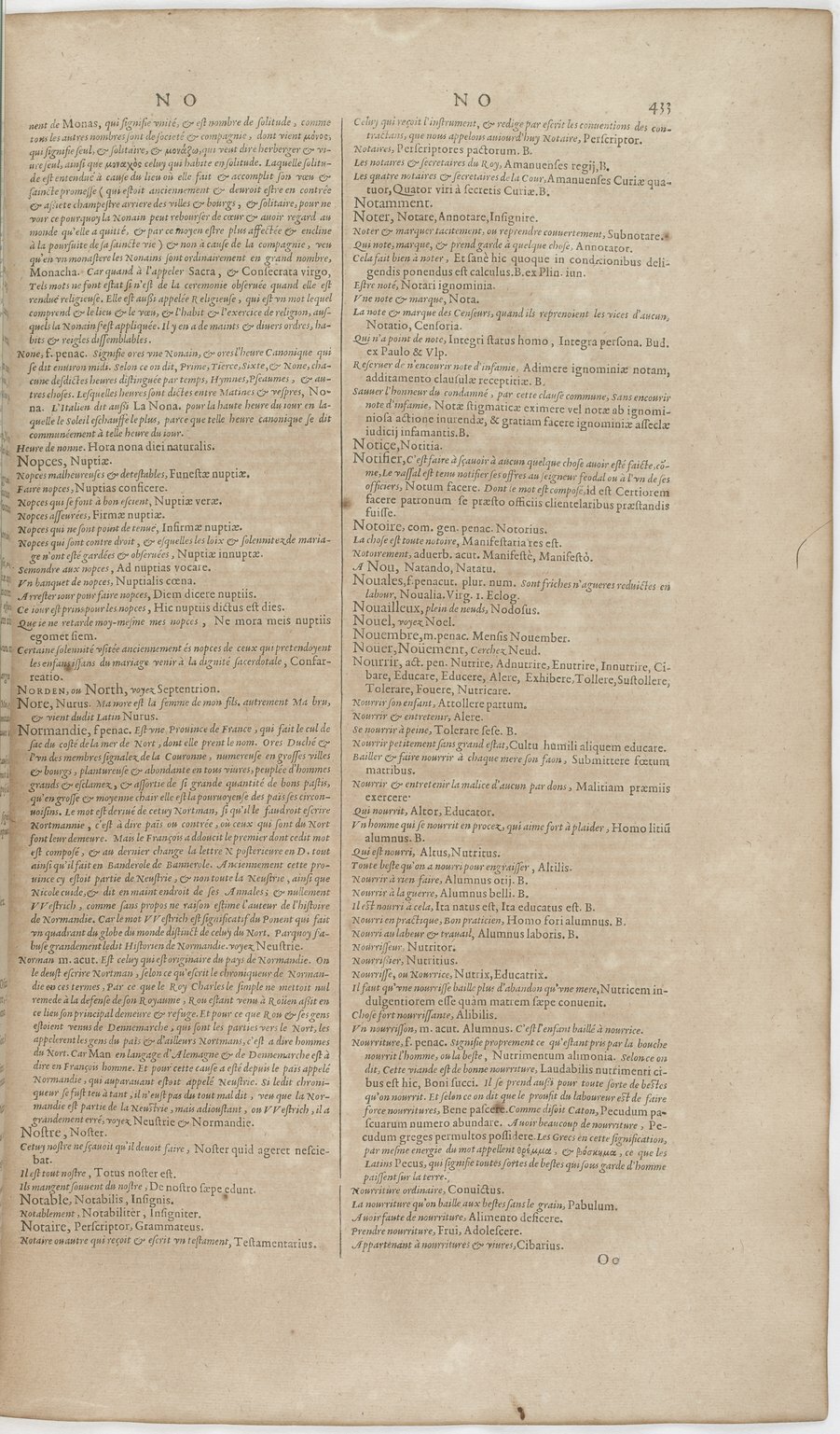 1606 - David Douceur - Trésor de la langue française - BnF