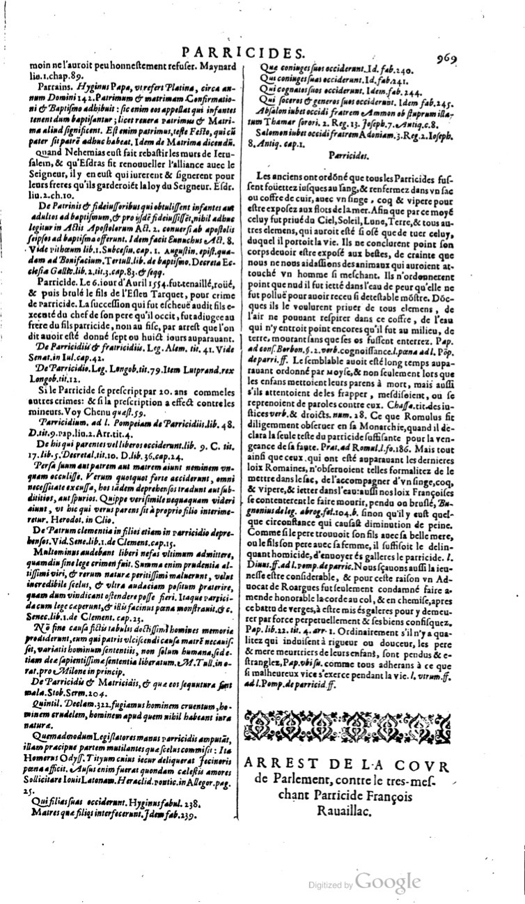 1629 - Veuve Nicolas Buon - Trésor du droit français (29620 T. 2) - BM Lyon