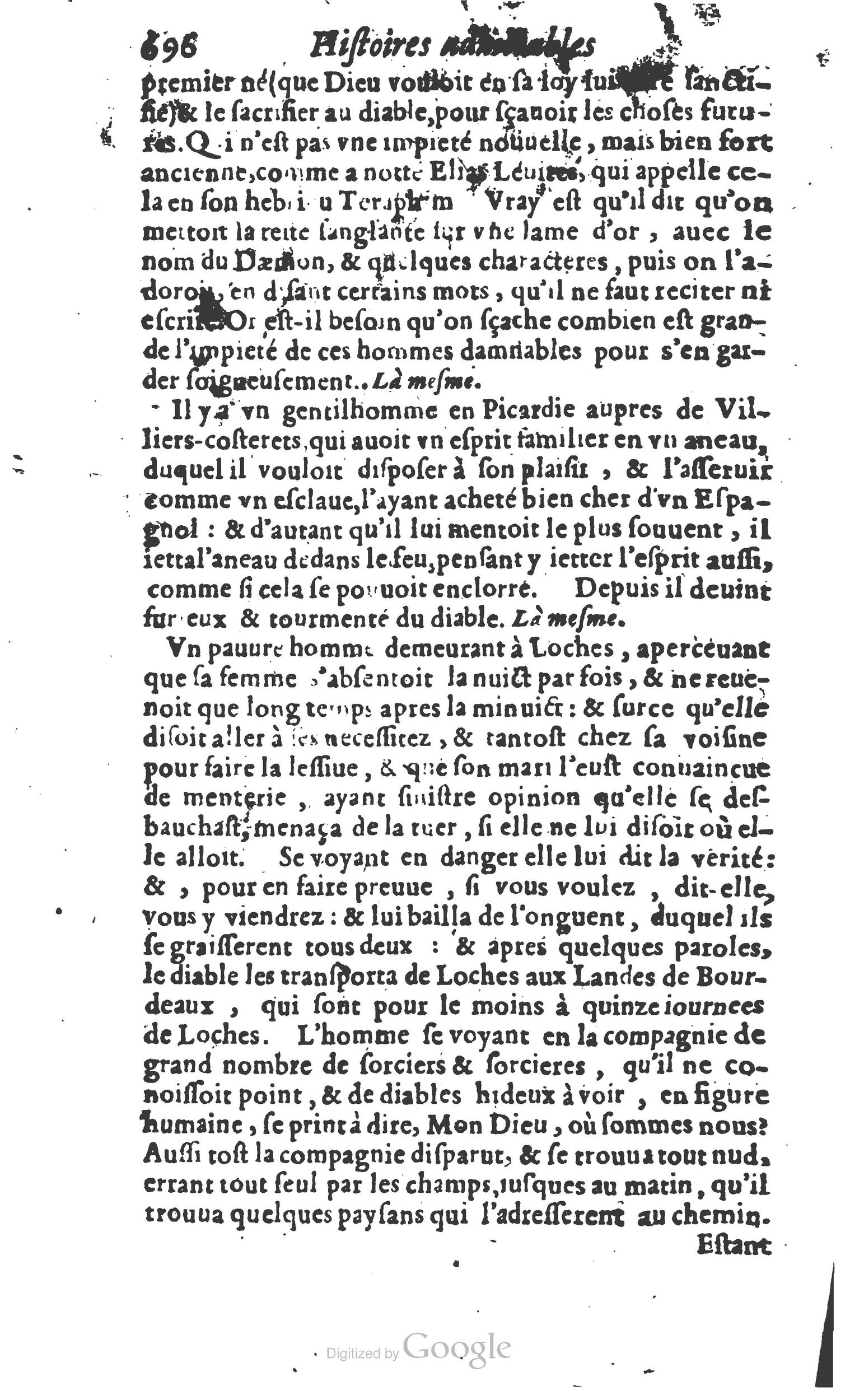 1610 - Paul Marceau - Trésor d’histoires admirables et mémorables - Princeton 1610 - Paul Marceau - Trésor d’histoires admirables et mémorables - Princeton