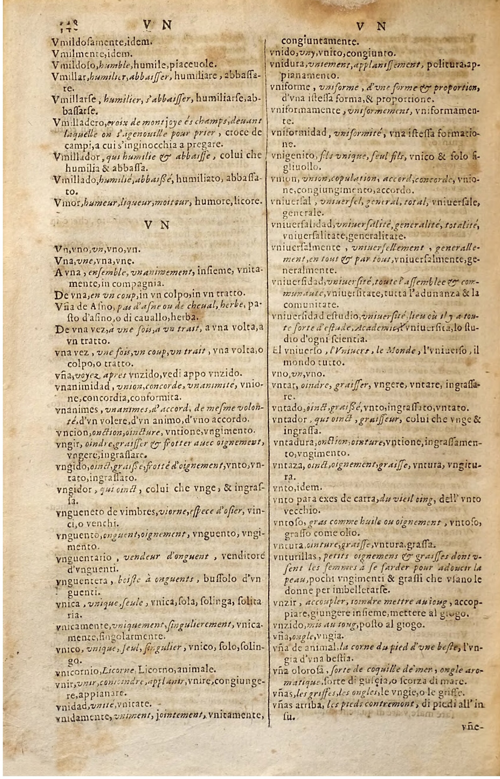 1627 - Jacques Crespin - Trésor des trois langues - Regensburg