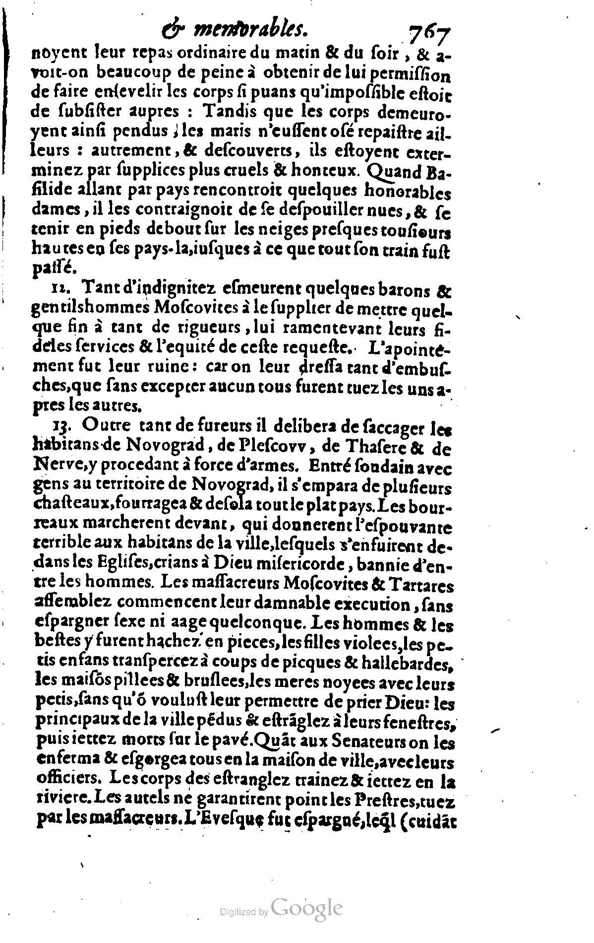 1628 - Jacques Crespin - Trésor d’histoires admirables et mémorables - BSB Munich