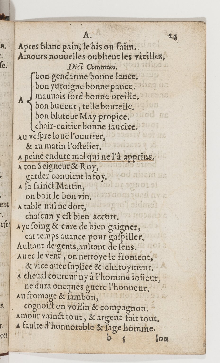 1577 - Jean d’Ogerolles - Trésor de sentences dorées - BnF Arsenal