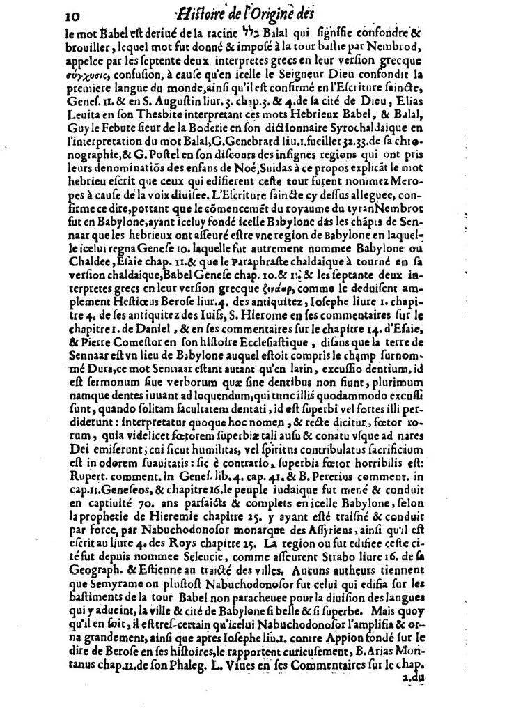 1613 - Matthieu Berjon - Trésor de l’histoire des langues de cet univers - BM Lyon