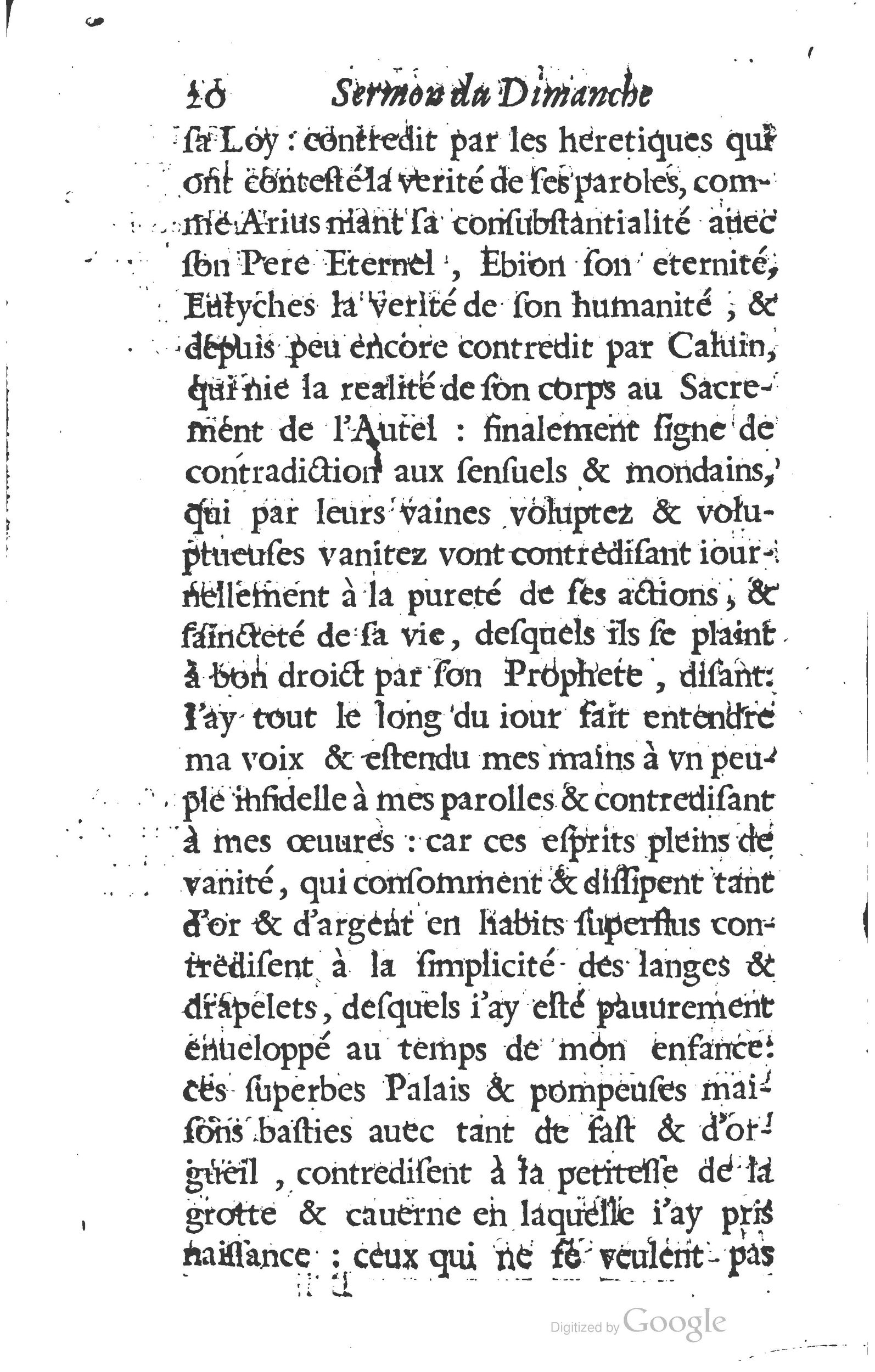 1629 - Manassés de Préaulx - Sermons ou Trésors de la piété chrétienne - BM Lyon