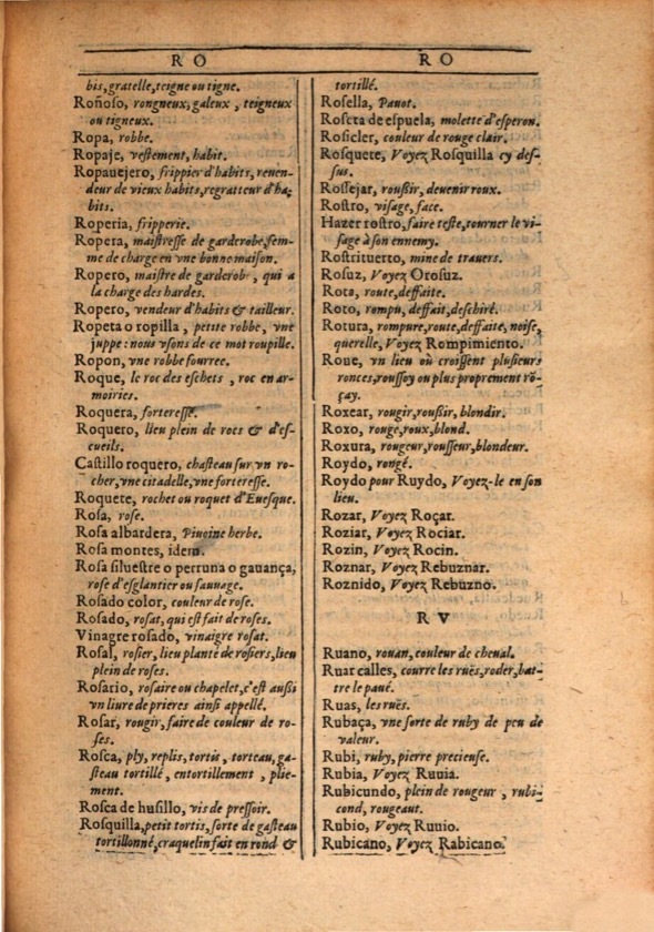 1607 - Marc Orry - Trésor des deux langues espagnole et française (Première et Seconde parties) - ÖNB Wien