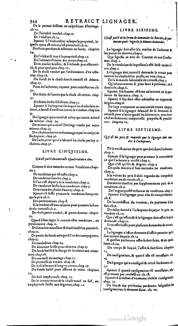 1629 - Veuve Nicolas Buon - Trésor du droit français (21754 T. 3) - BM Lyon