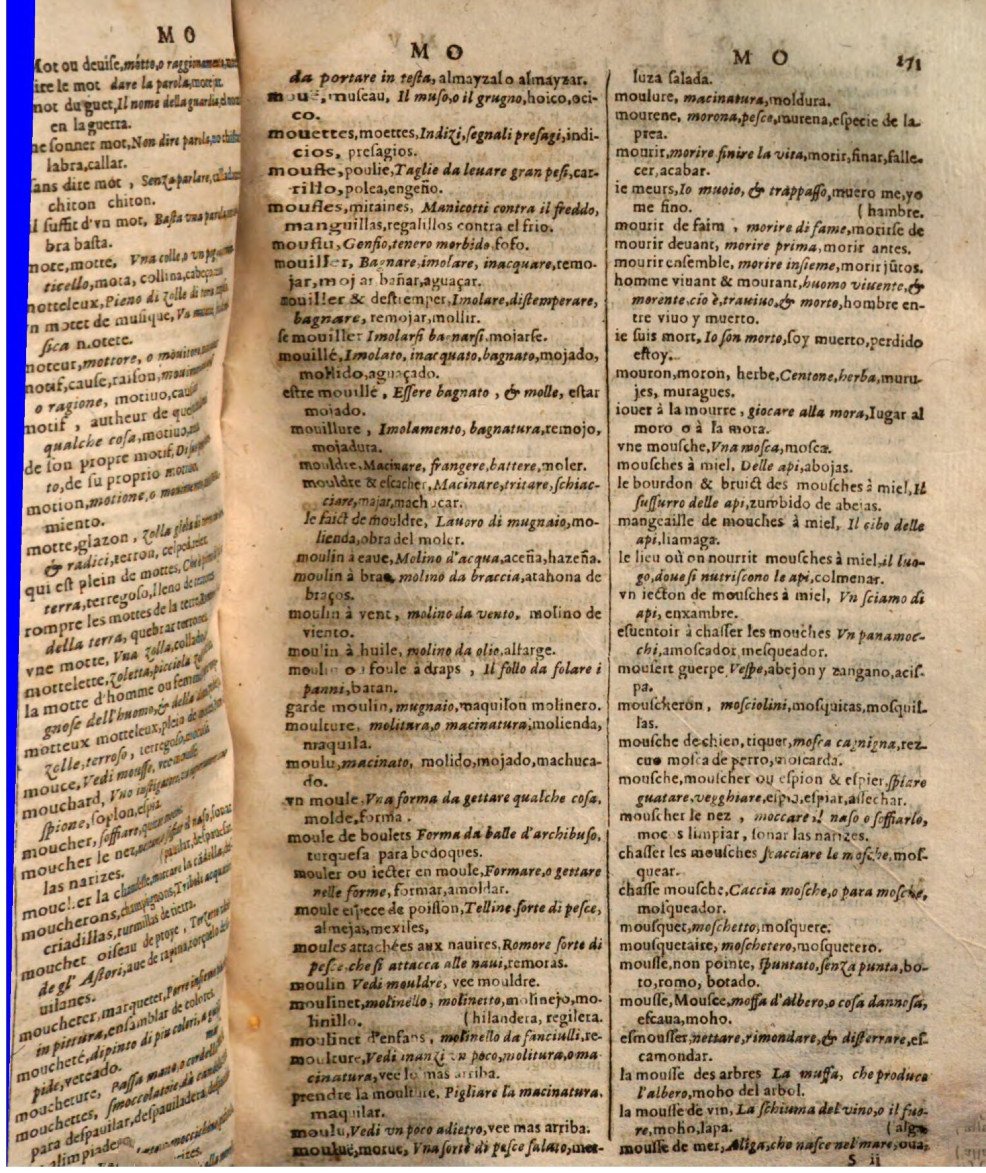 1644 - Jacques Crespin - Trésor des trois langues - Passau