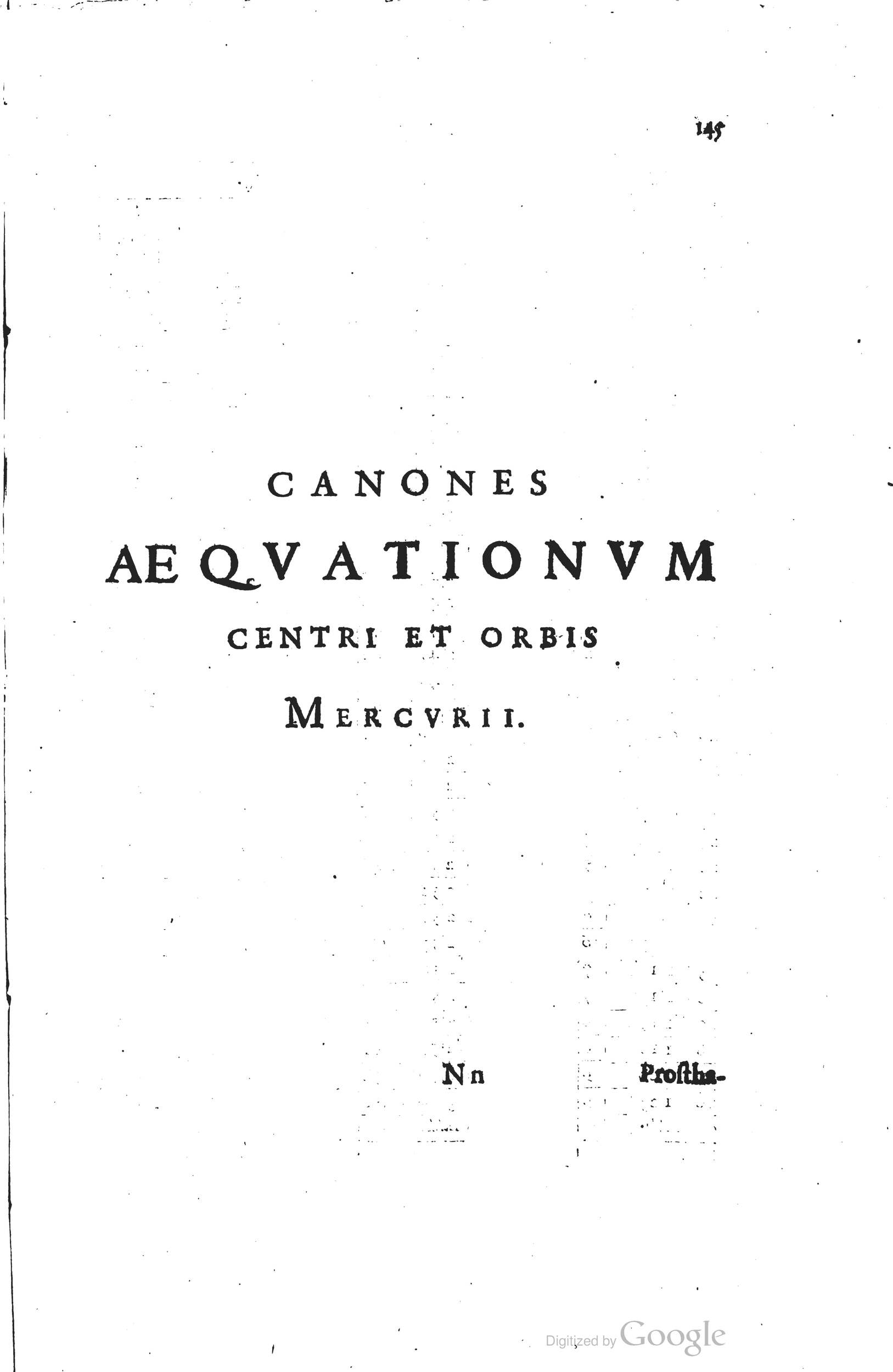 1634 - Zacharie Roman - Les Tables perpétuelles - Universiteit Leiden