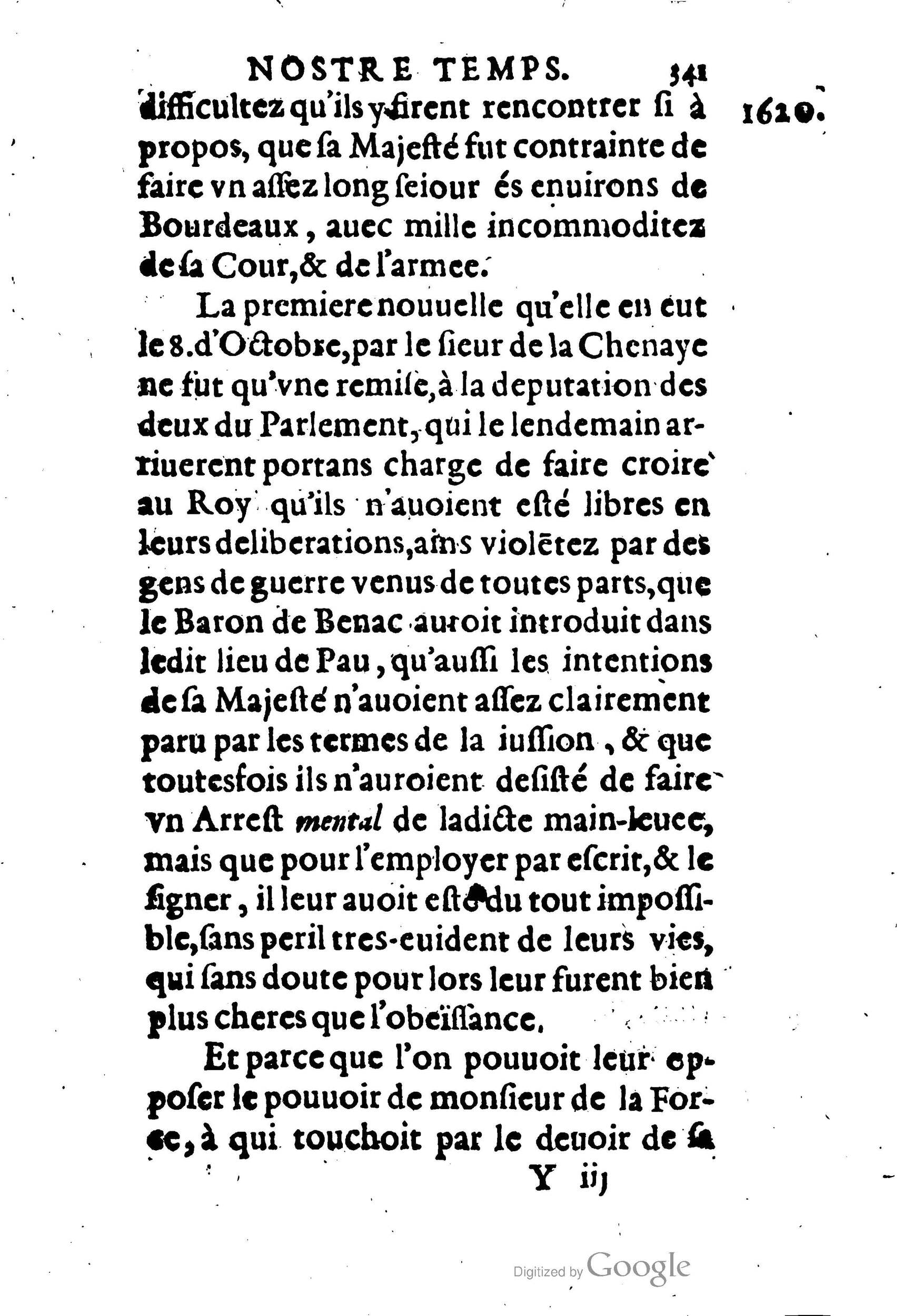 1623 - Joseph Bouillerot - Trésor de l’histoire générale de notre temps - BM Lyon