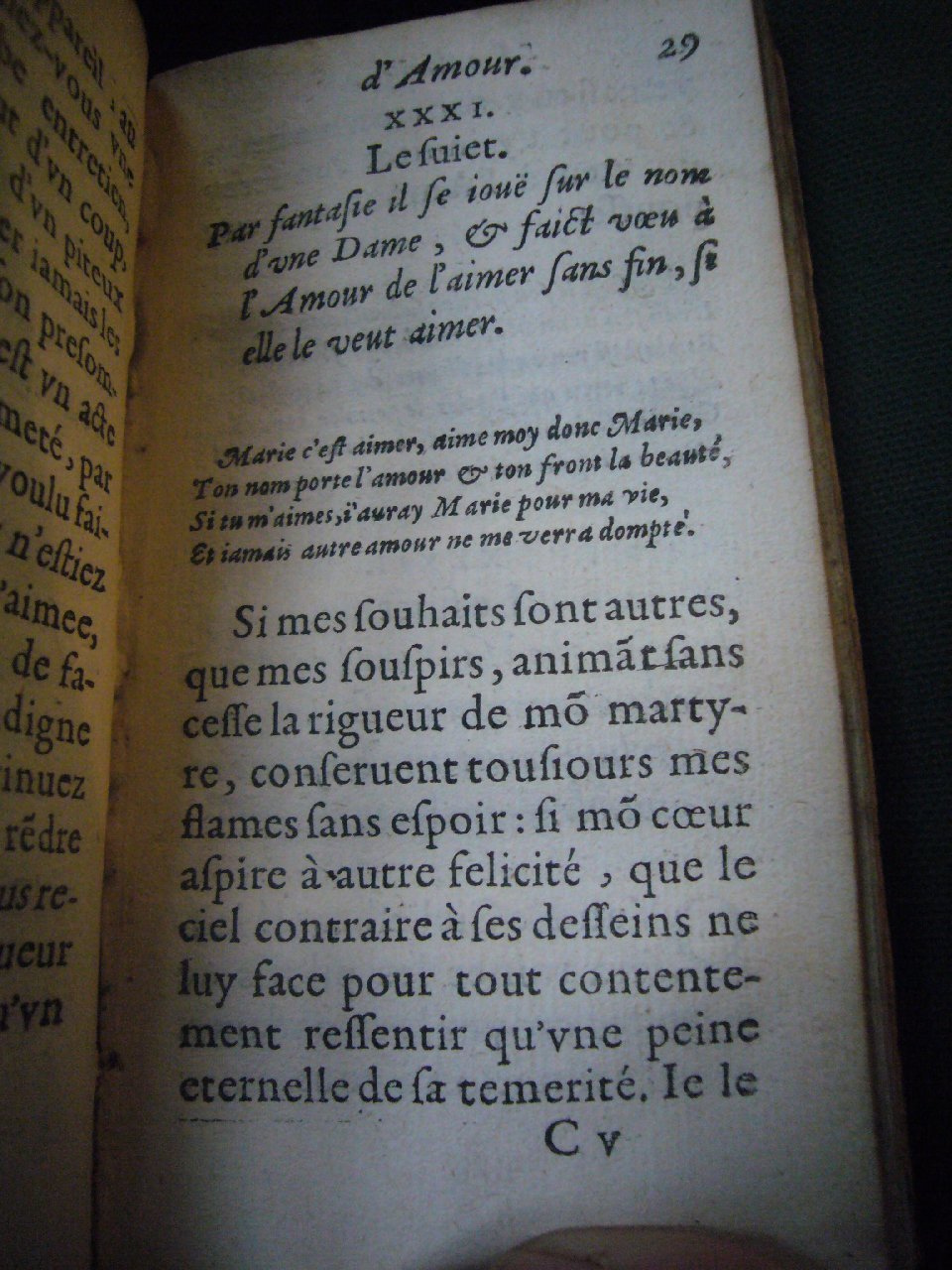 1597 - Matthieu Guillemot - Trésor d’amour - BnF Arsenal