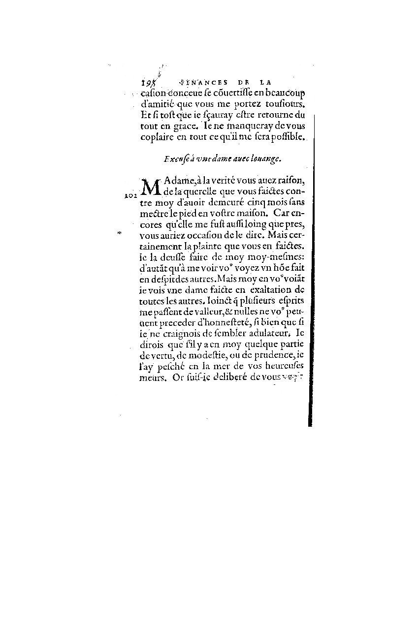 1572 - Nicolas Du Chemin - Finances et Trésor de la plume française - BM Lyon