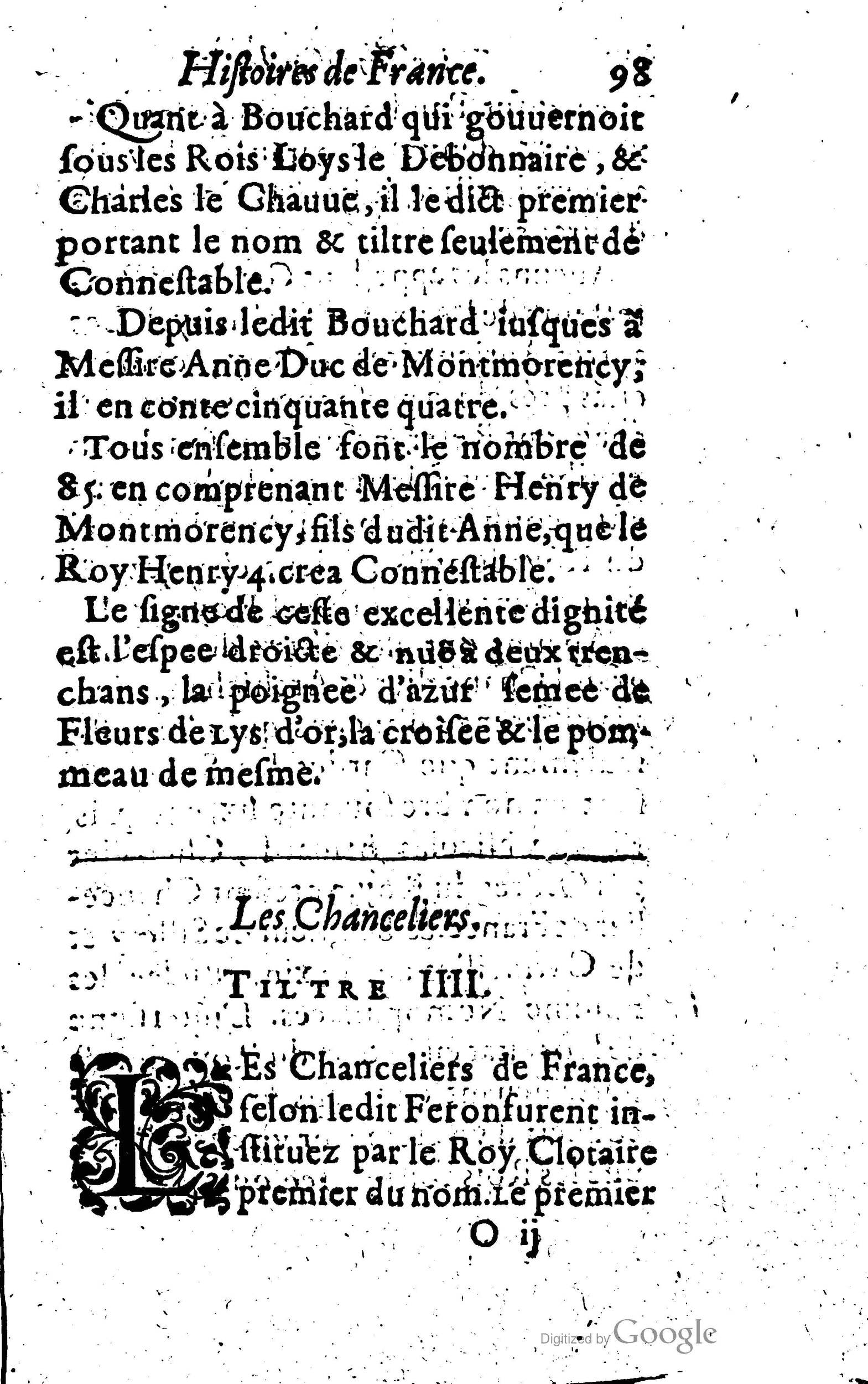 1619 - Jean Corrozet - Trésor des histoires de France - Anvers Musée Plantin-Moretus