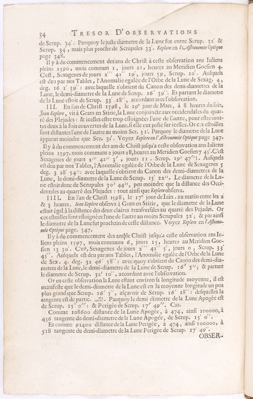 1634 - Zacharie Roman - Les Tables perpétuelles - BnF Arsenal