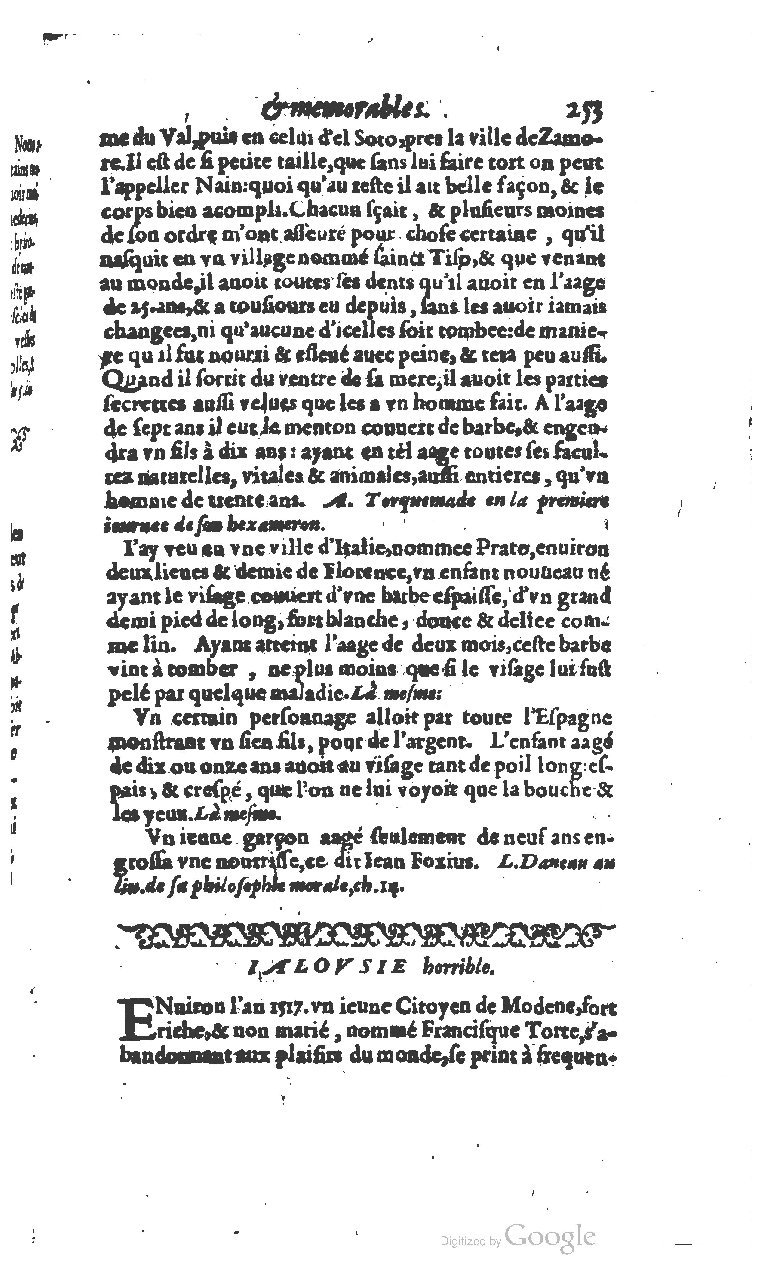 1610 - Paul Marceau - Trésor d’histoires admirables et mémorables - BSB Munich
