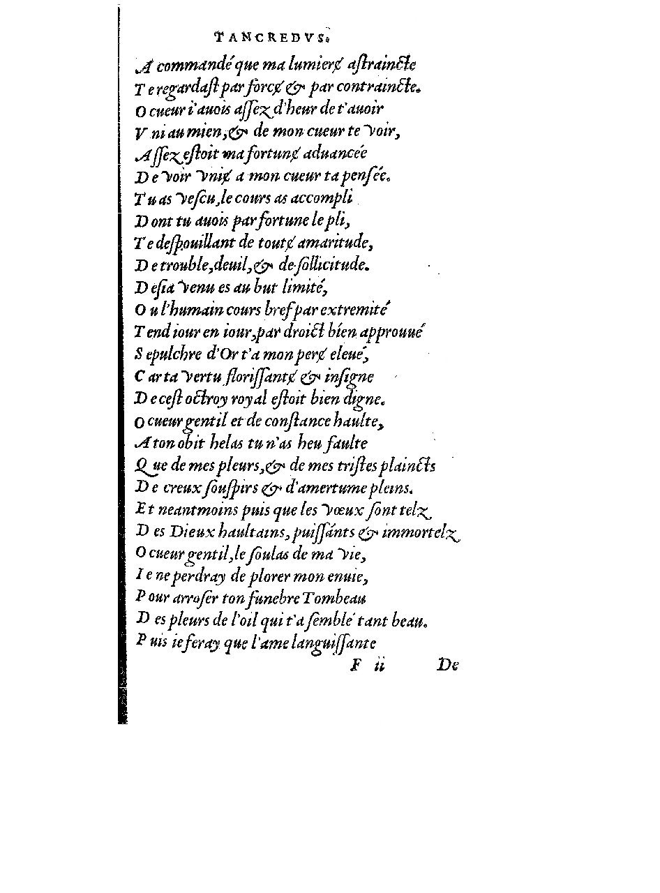 1551 - Michel Fezandat et Robert Granjon - Trésor de vie - BnF