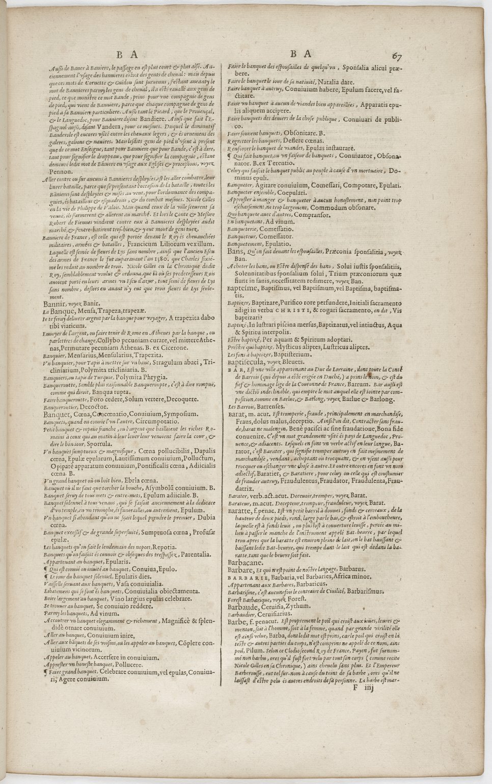 1606 - David Douceur - Trésor de la langue française - BnF