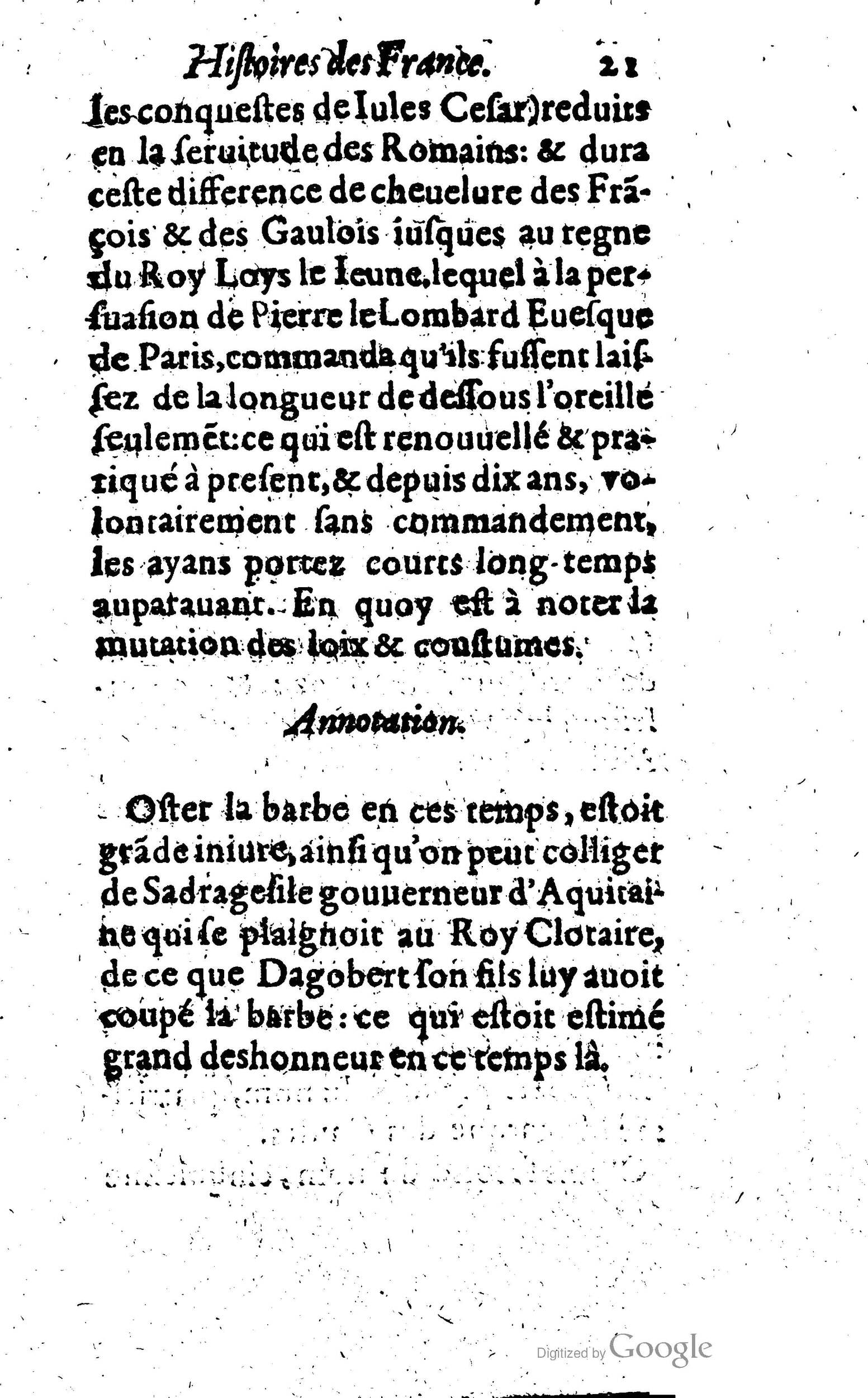 1619 - Jean Corrozet - Trésor des histoires de France - Anvers Musée Plantin-Moretus