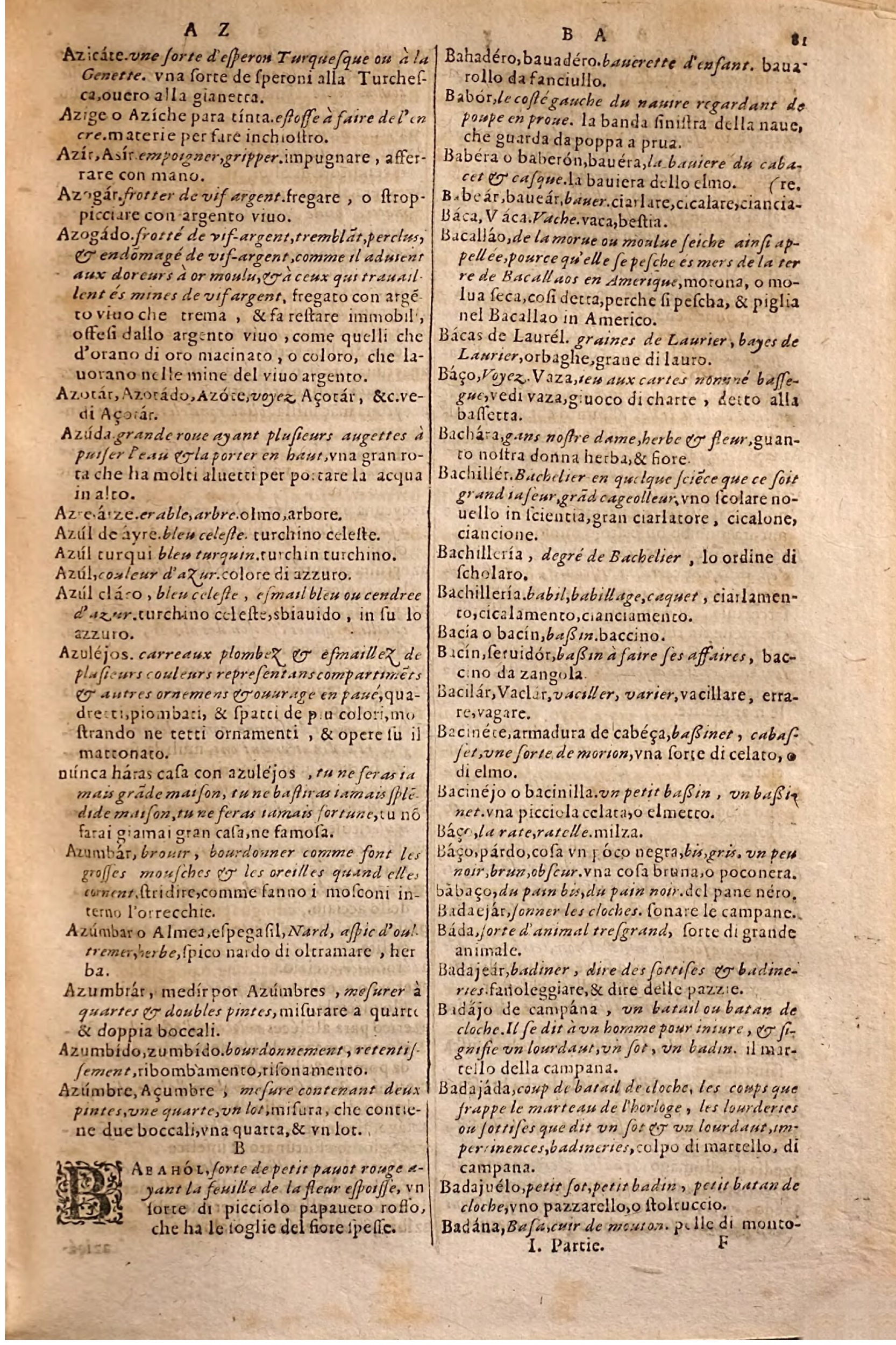 1627 - Jacques Crespin - Trésor des trois langues - Regensburg