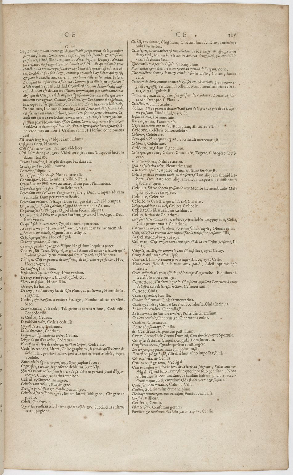 1606 - David Douceur - Trésor de la langue française - BnF
