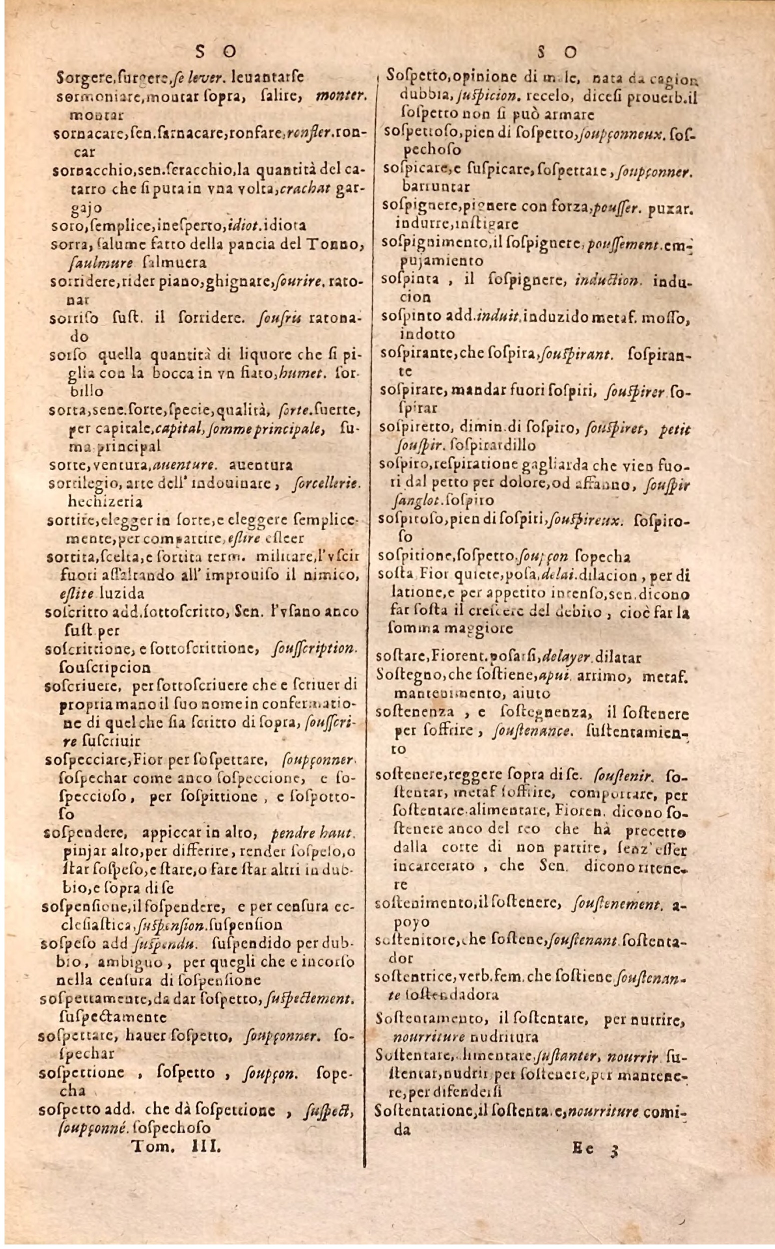 1627 - Jacques Crespin - Trésor des trois langues (Troisième partie) - Regensburg
