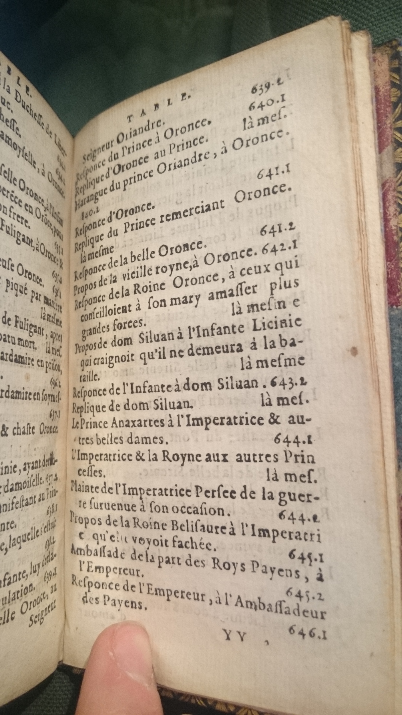 1582 - Jean Huguetan - Trésor des Amadis - BnF Arsenal