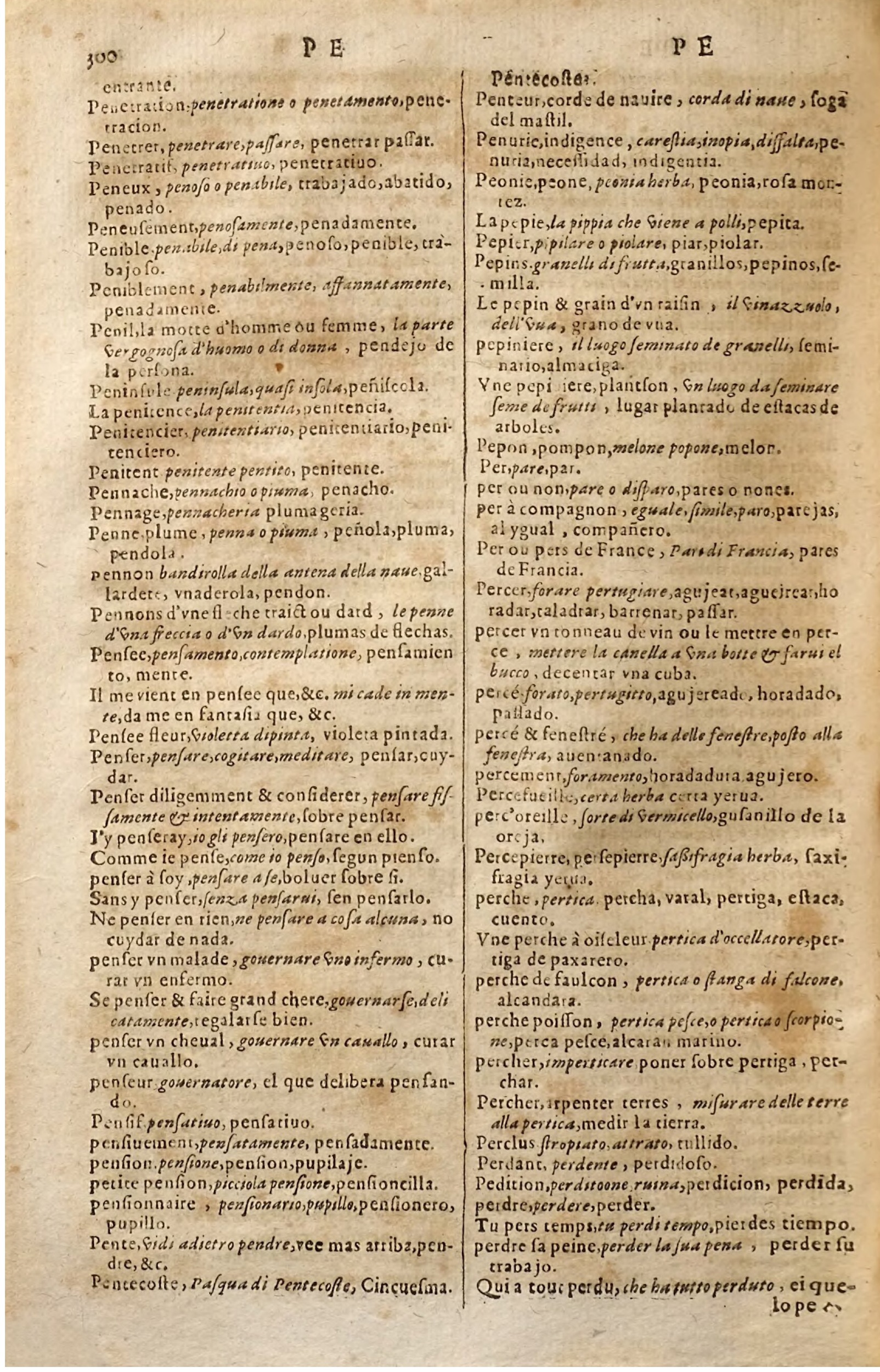 1627 - Jacques Crespin - Trésor des trois langues (Seconde partie) - Regensburg