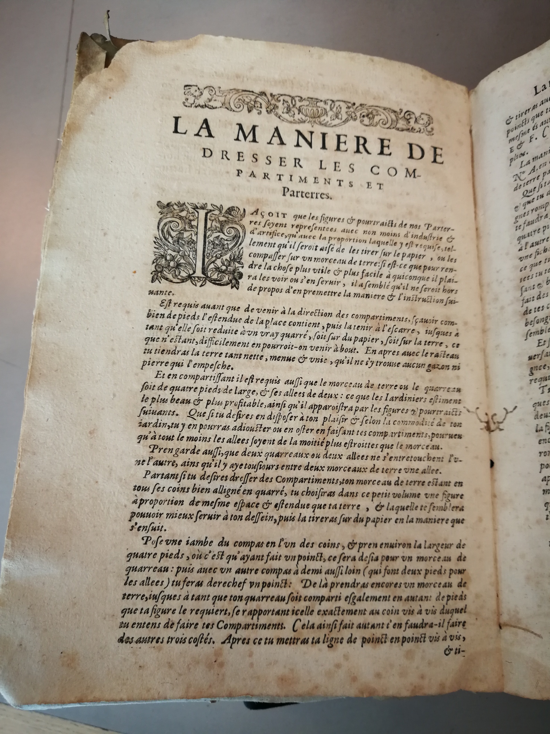 1629 - Étienne Gamonet - Trésor des parterres de l’univers - BM Marseille