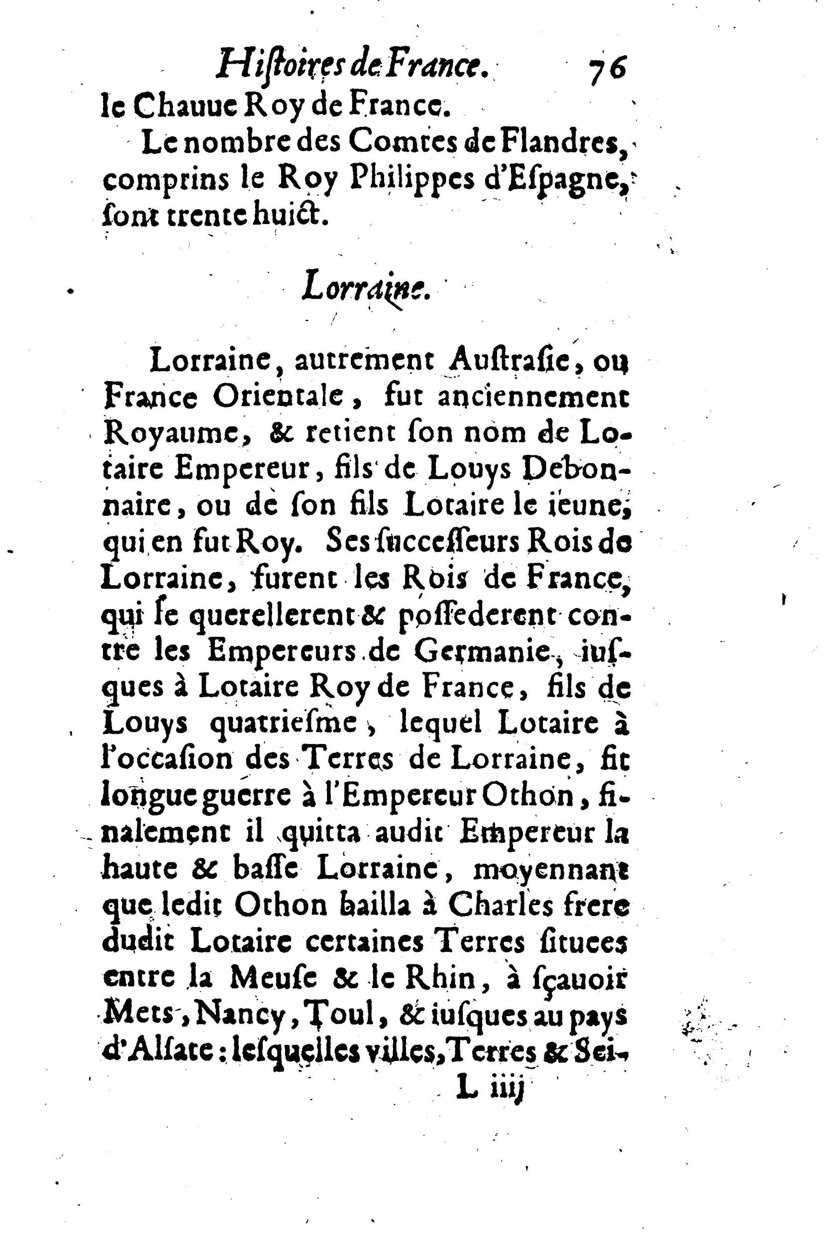 1630 - Jean Corrozet - Trésor des histoires de France - BM Lyon