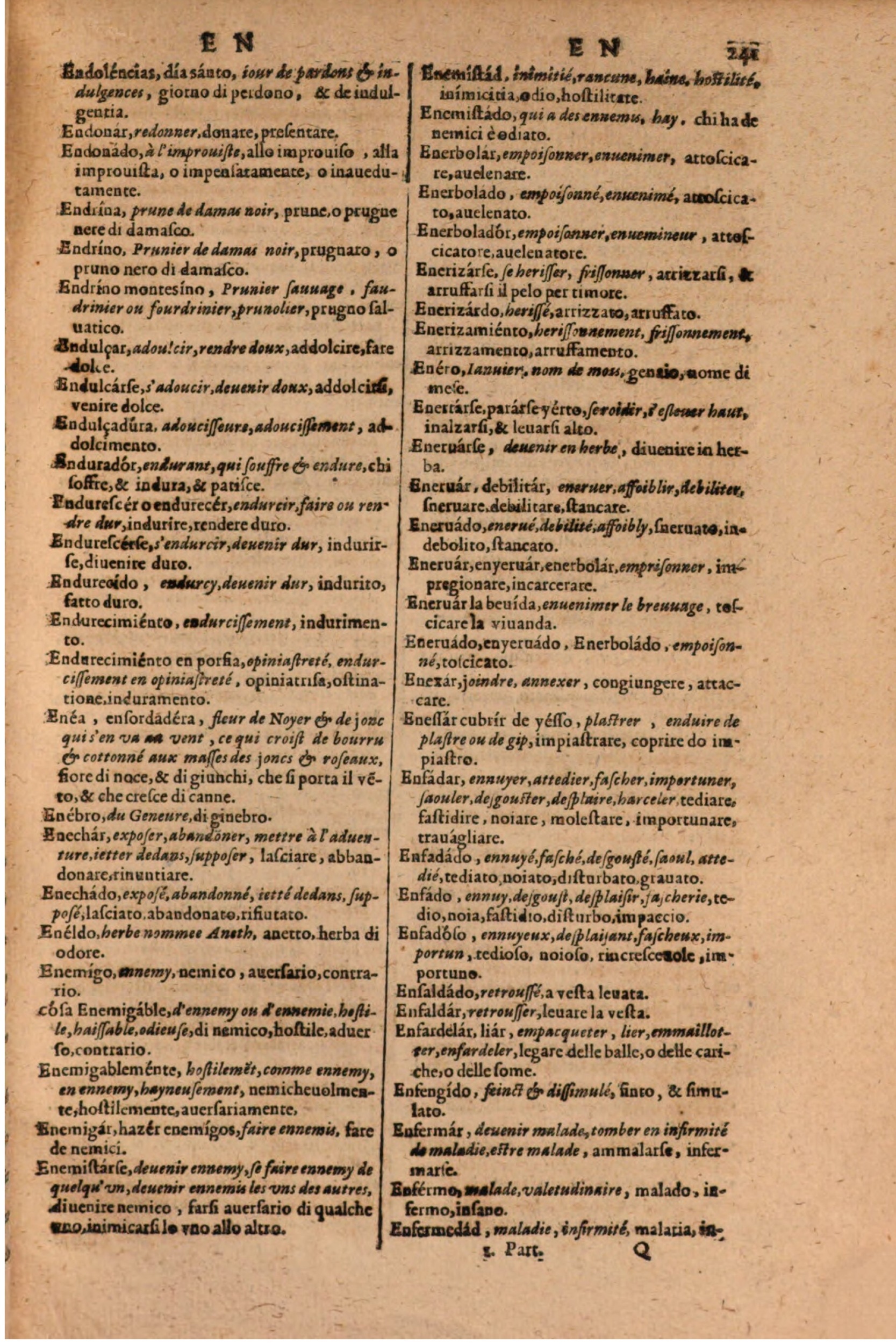 1606 Samuel Crespin Thresor des trois langues, francoise, italiene et espagnolle - BSB-259.jpeg
