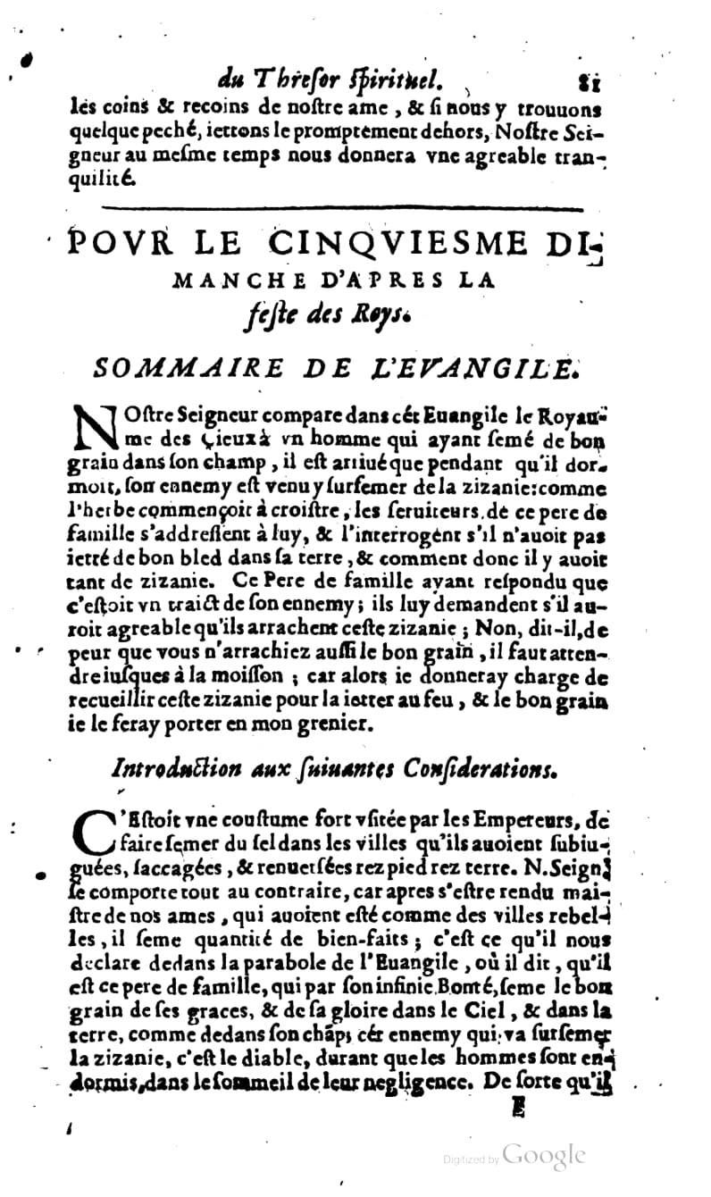 1637 - s.n. - Trésor spirituel des âmes religieuses - BM Lyon