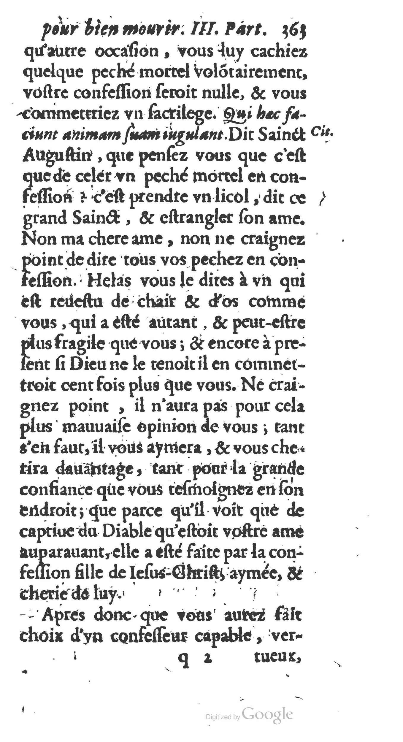 1654 - Antoine Jullieron - Trésor inestimable de Saint-Joseph - BM Lyon