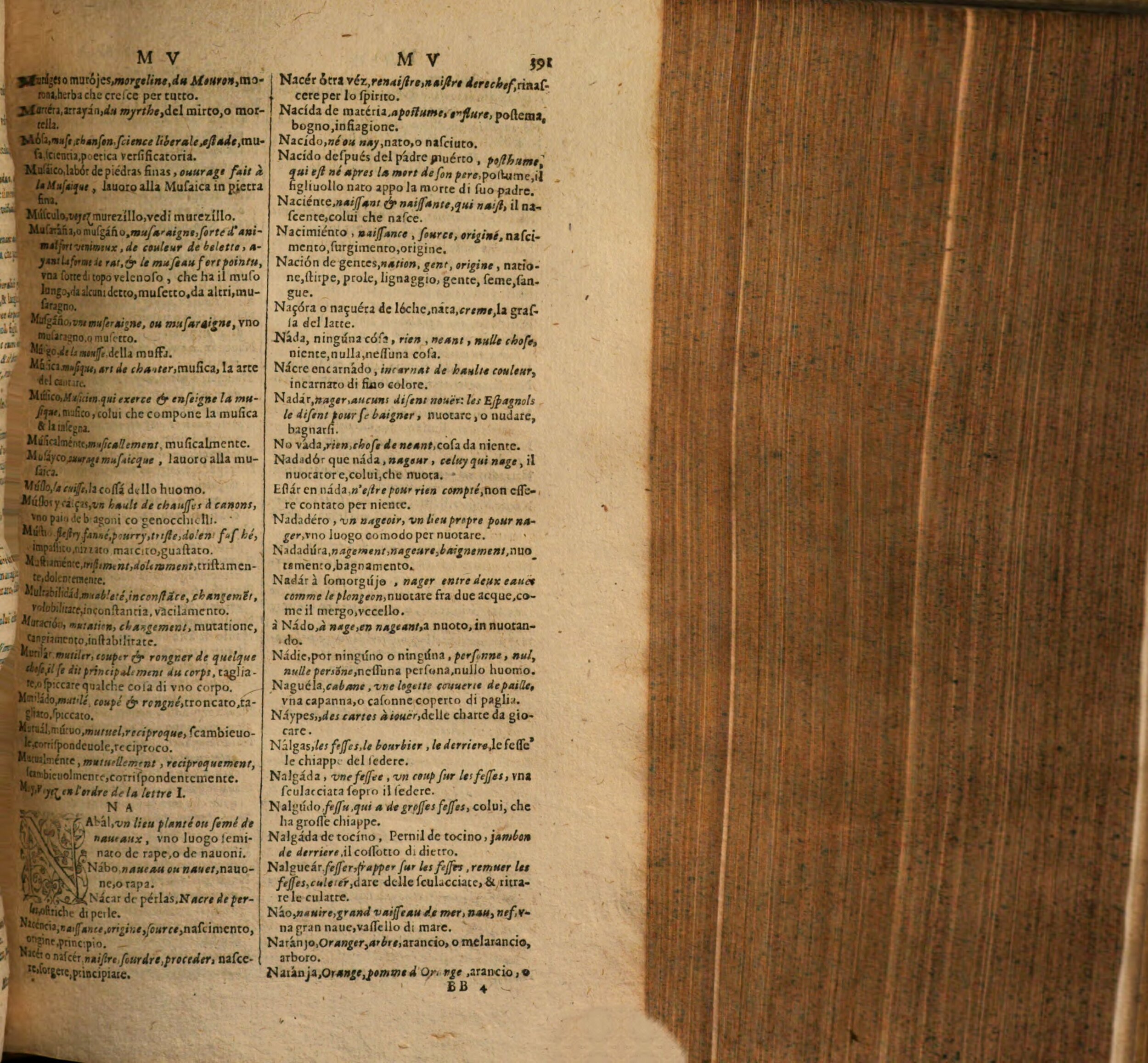 1617 - Samuel Crespin - Trésor des trois langues espagnole, française et italienne (Première partie) - Regensburg