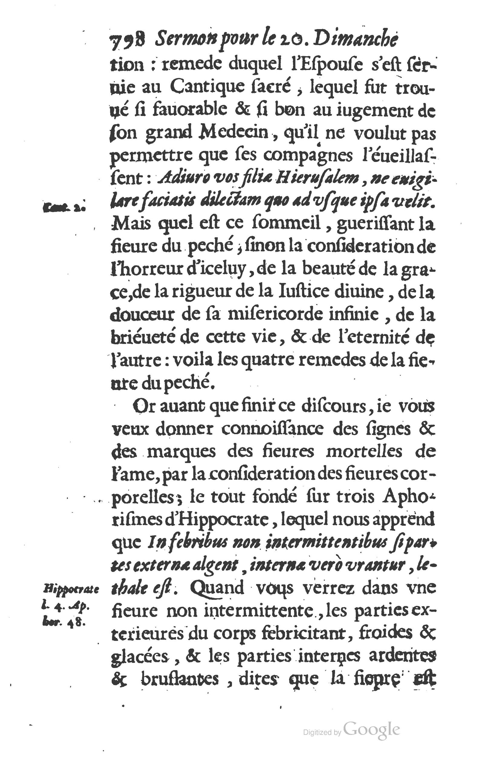 1629 - Manassés de Préaulx - Sermons ou Trésors de la piété chrétienne - BM Lyon
