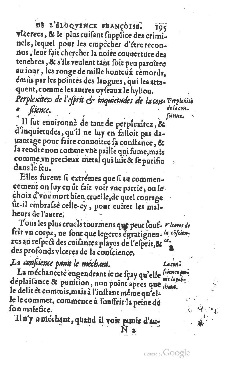 1610 - Louis Coste - Trésor de l’éloquence française (Seconde partie) - BM Lyon