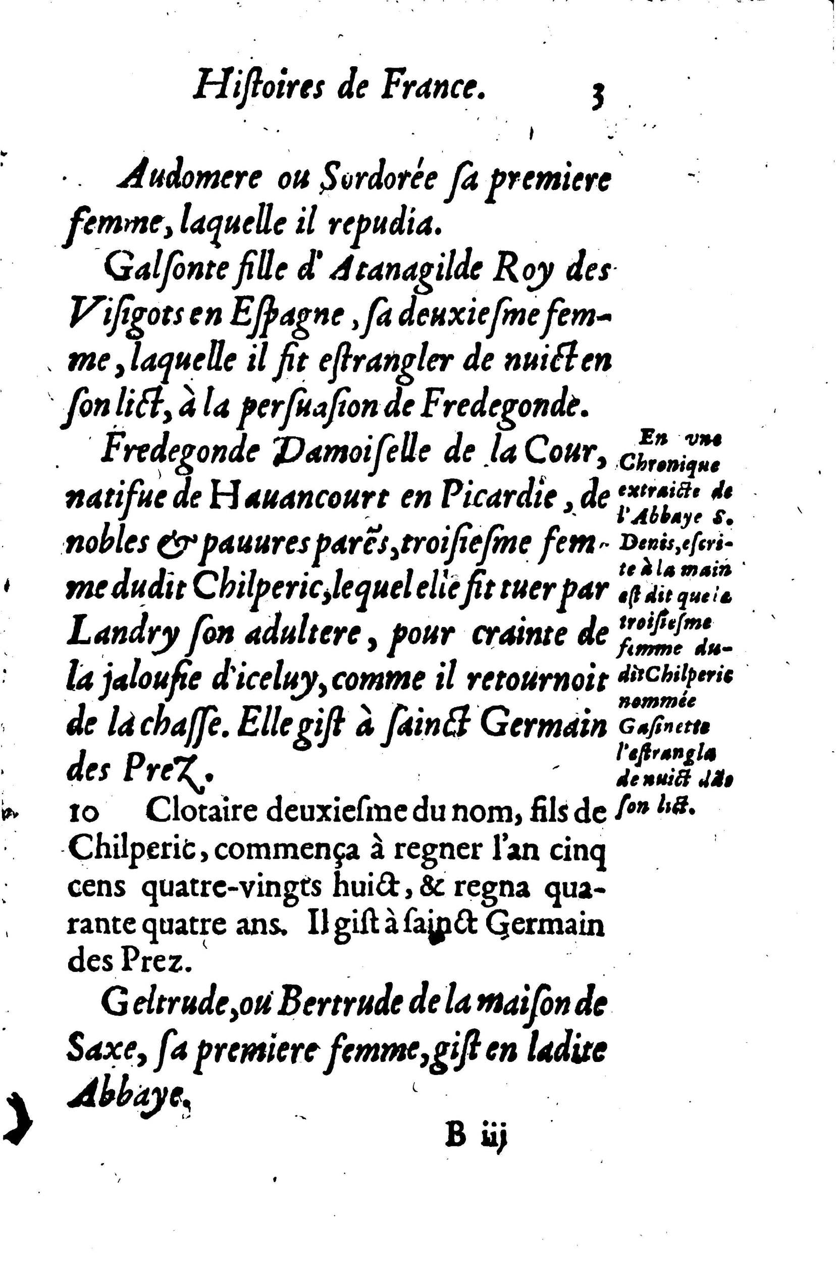 1633 - Jean Corrozet - Trésor des histoires de France - BM Lyon 1633 - Jean Corrozet - Trésor des histoires de France - BM Lyon