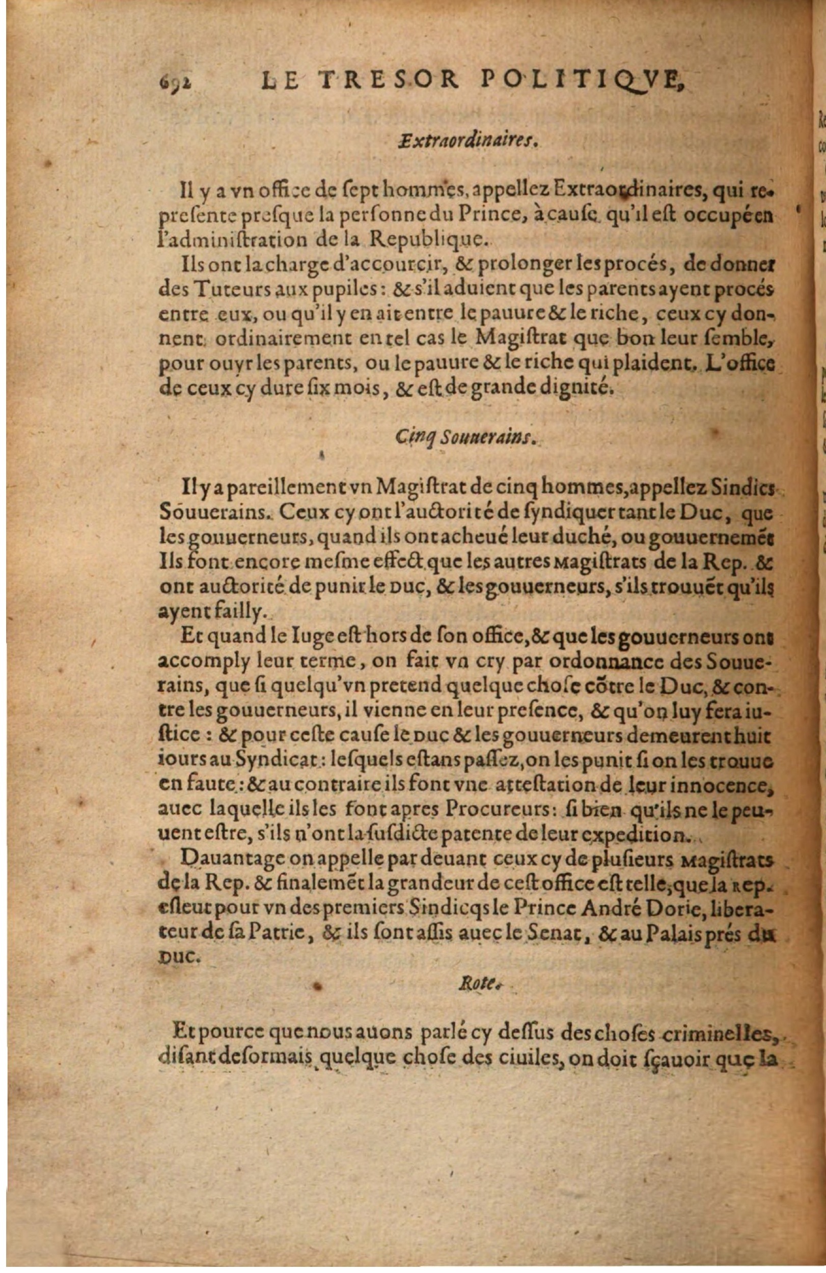 1608 - Thierry Rolin - Trésor politique - Augsbourg