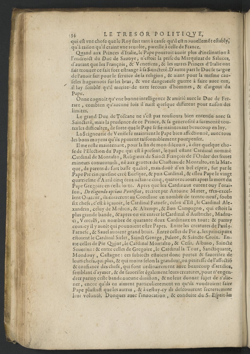 1611 - Pierre Chevalier - Trésor politique - BnF Tolbiac