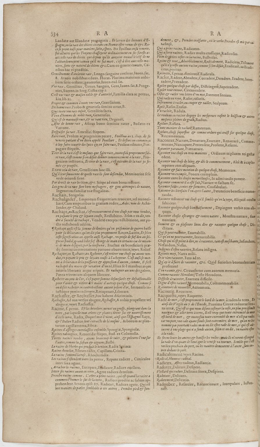 1606 - David Douceur - Trésor de la langue française - BnF