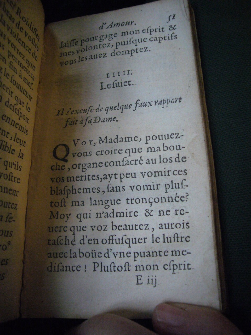 1597 - Matthieu Guillemot - Trésor d’amour - BnF Arsenal