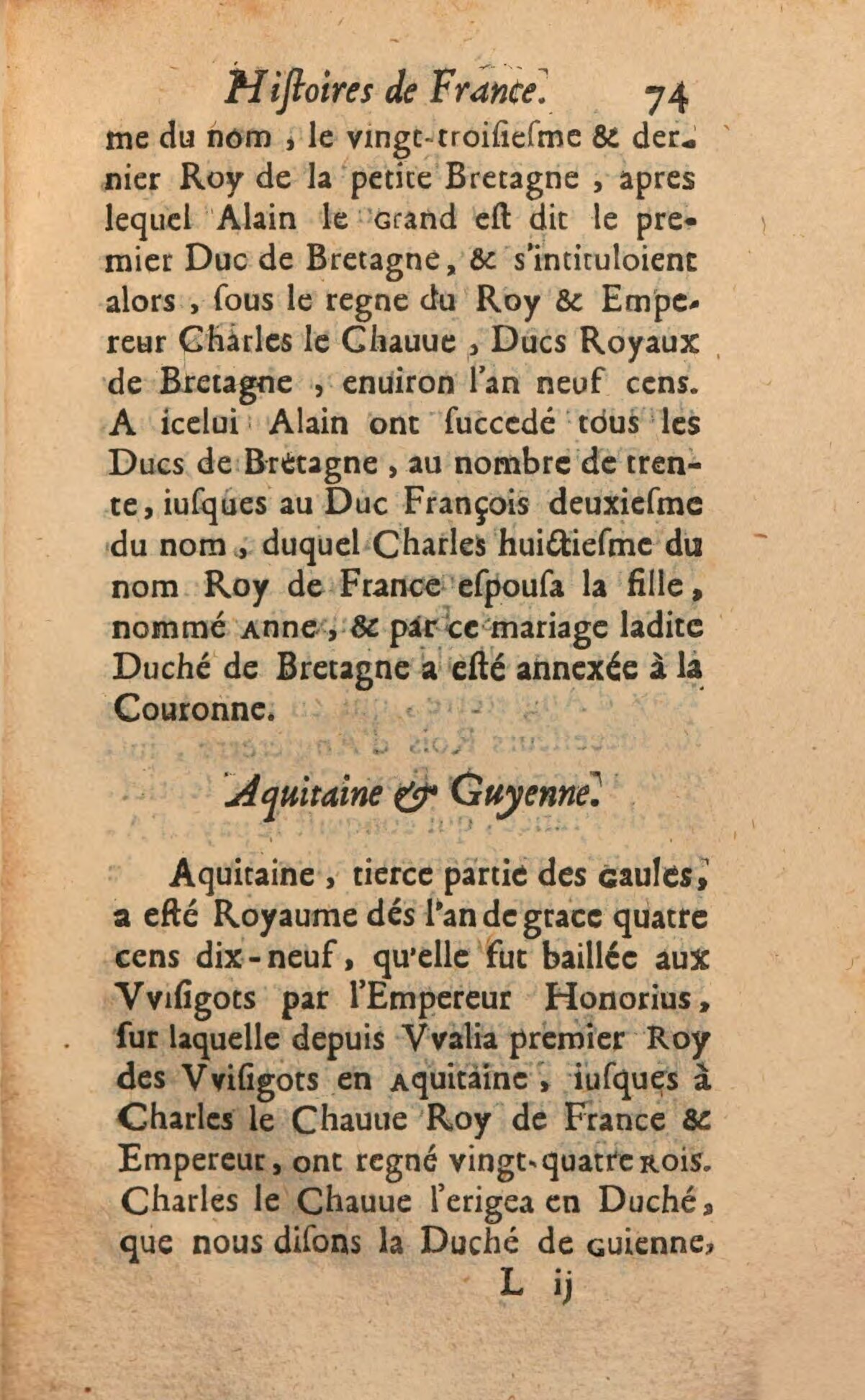 1639 - Jean Corrozet - Trésor des histoires de France - BSB Munich 1639 - Jean Corrozet - Trésor des histoires de France - BSB Munich