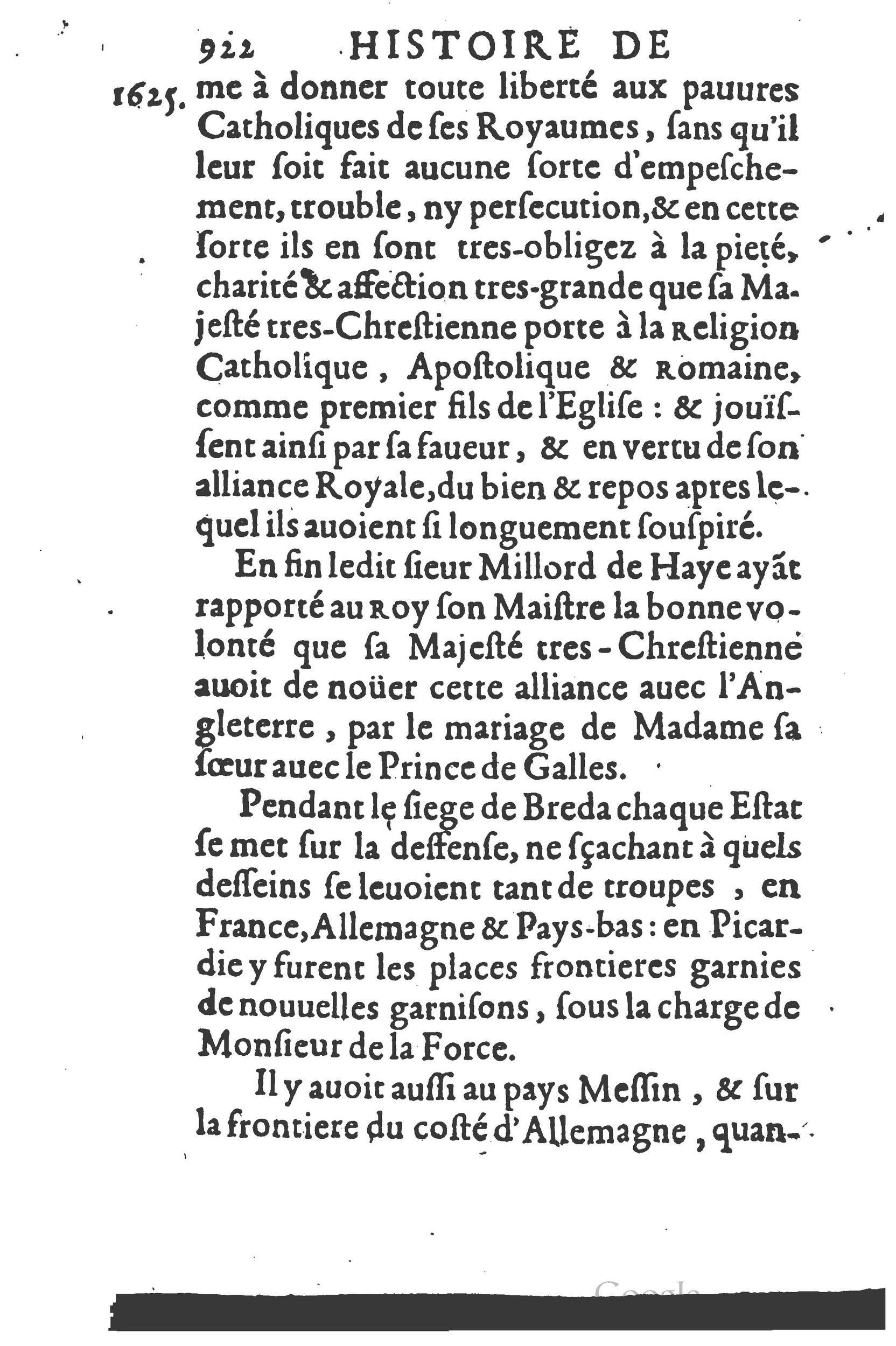 1626 - Joseph Bouillerot - Trésor de l’histoire générale de notre temps - BSB Munich