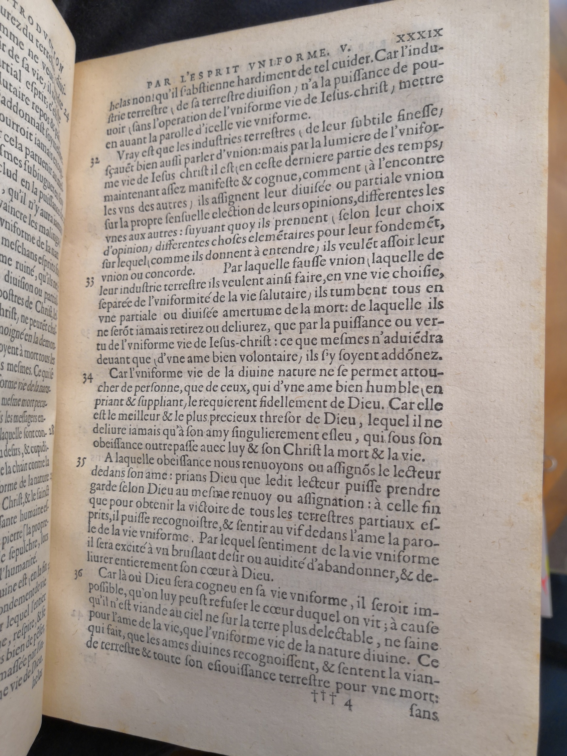 1581c. - Christophe Plantin - Le Livre des témoignages du Trésor caché au champ (Livres 2, 4, 6 et 7) - Anvers Musée Plantin Moretus
