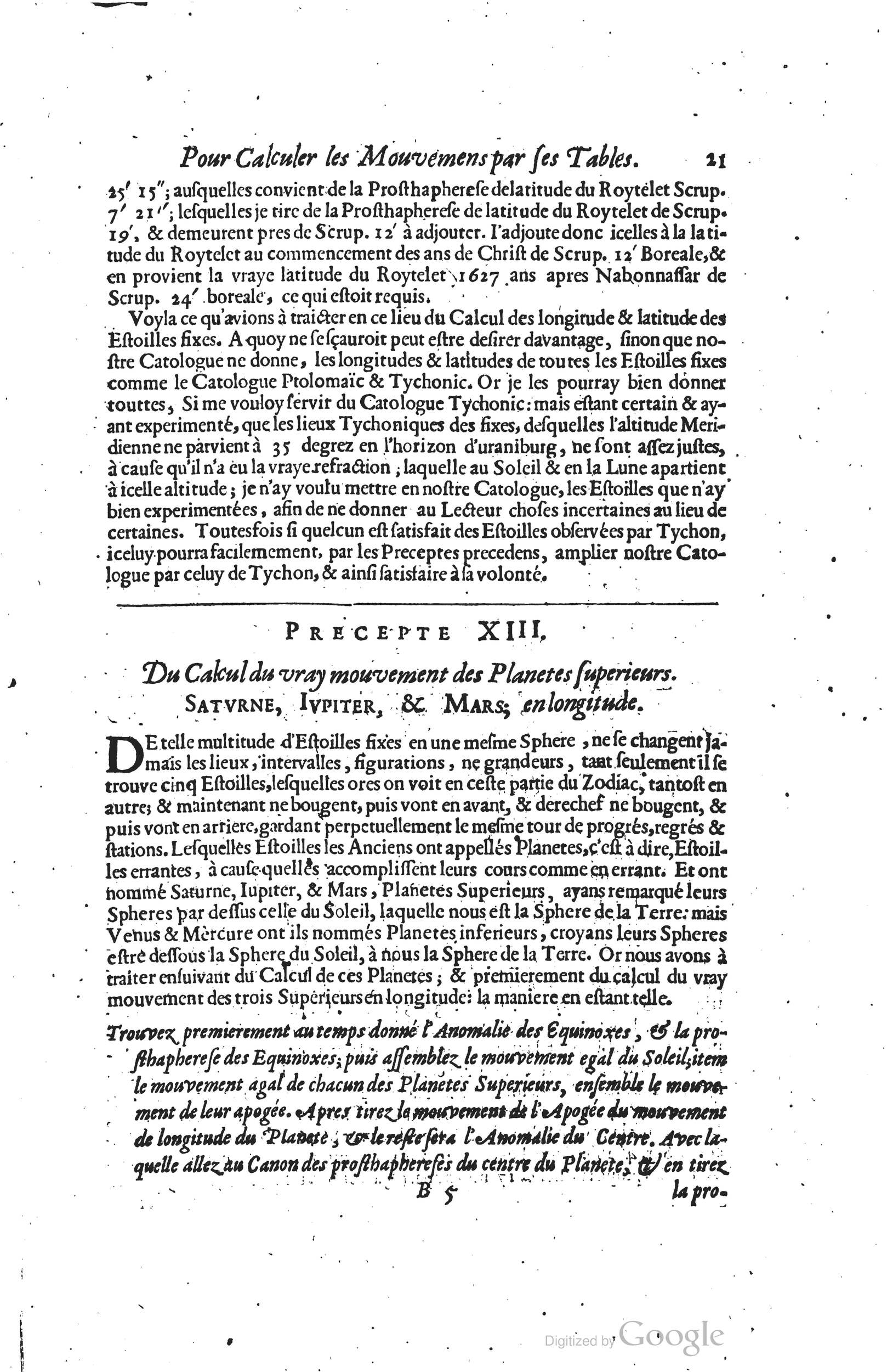 1634 - Zacharie Roman - Les Tables perpétuelles - Universiteit Leiden
