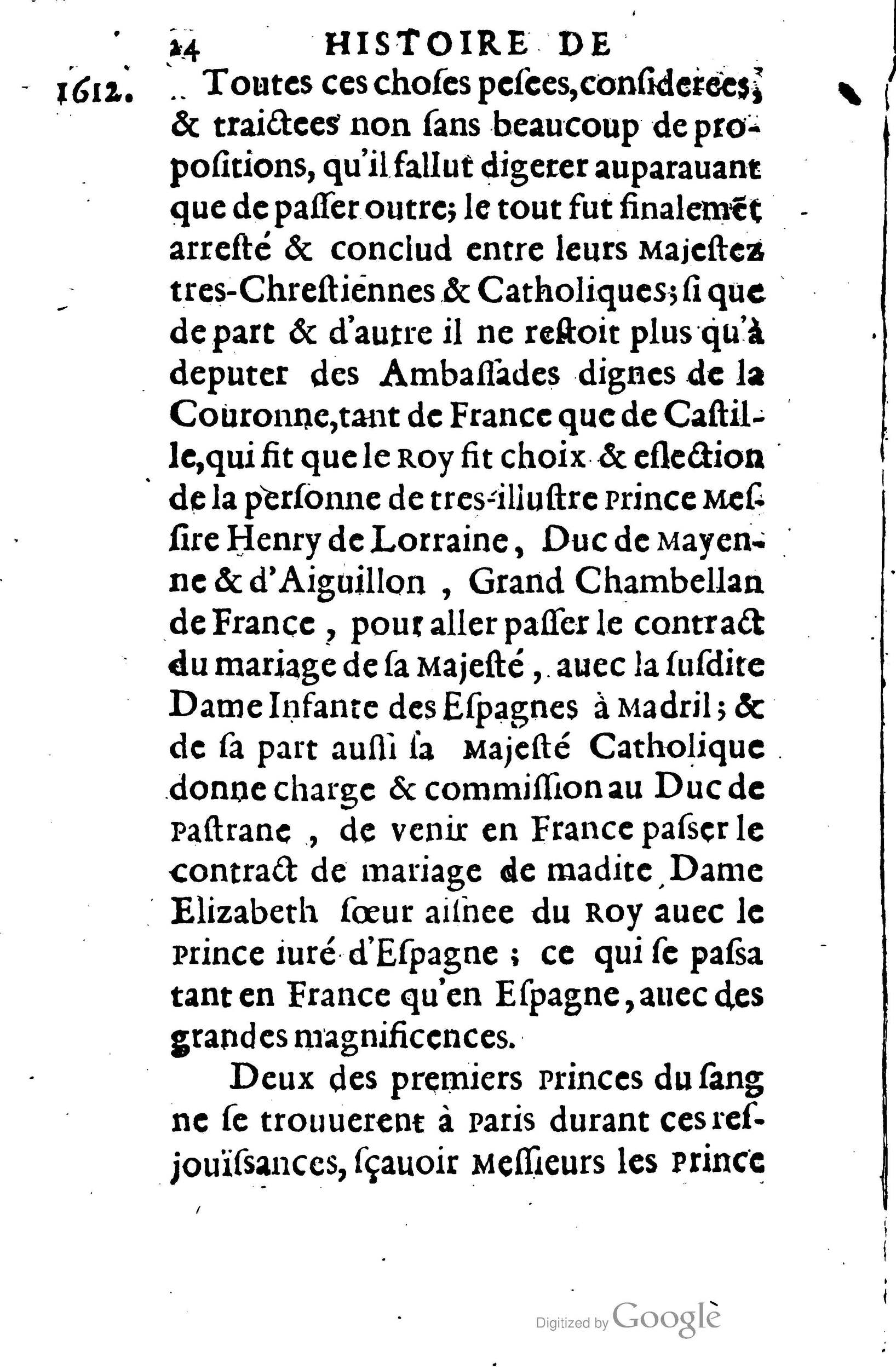1623 - Joseph Bouillerot - Trésor de l’histoire générale de notre temps - BM Lyon