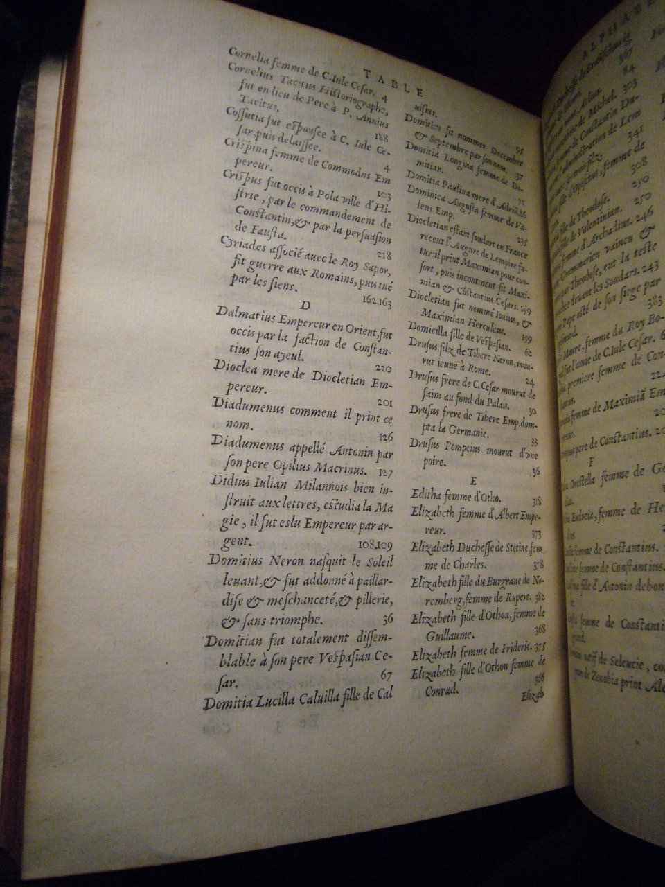 1553 - Jacopo Strada et Thomas Guérin - Épitome du Trésor des antiquités - BnF