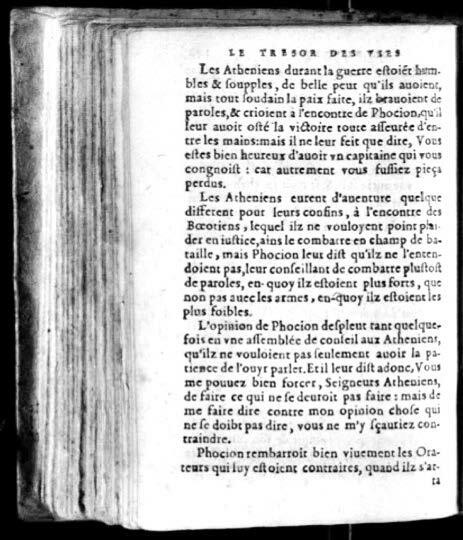 1574 - Benoît Rigaud - Trésor des vies de Plutarque - Avignon 1574 - Benoît Rigaud - Trésor des vies de Plutarque - Avignon