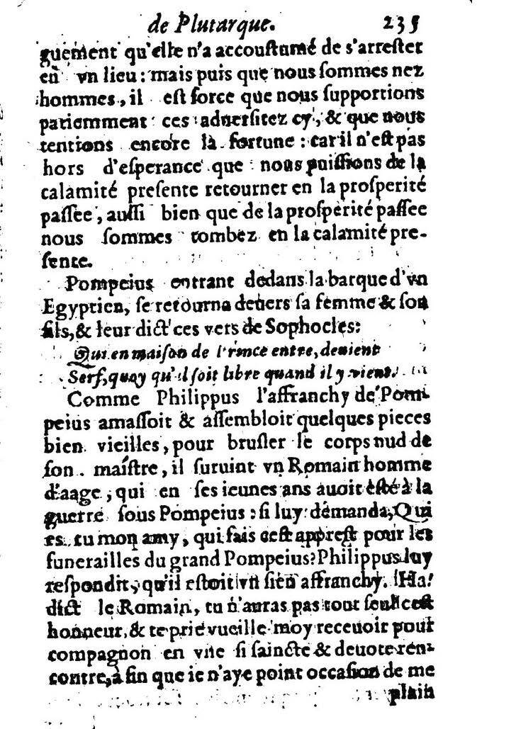 1611 - Pierre Rigaud - Trésor des vies de Plutarque - BM Lyon