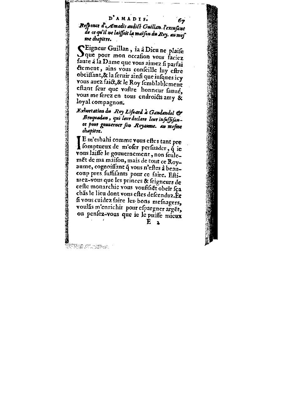1572 - Veuve Gabriel Cotier - Trésor des Amadis - BM Lyon
