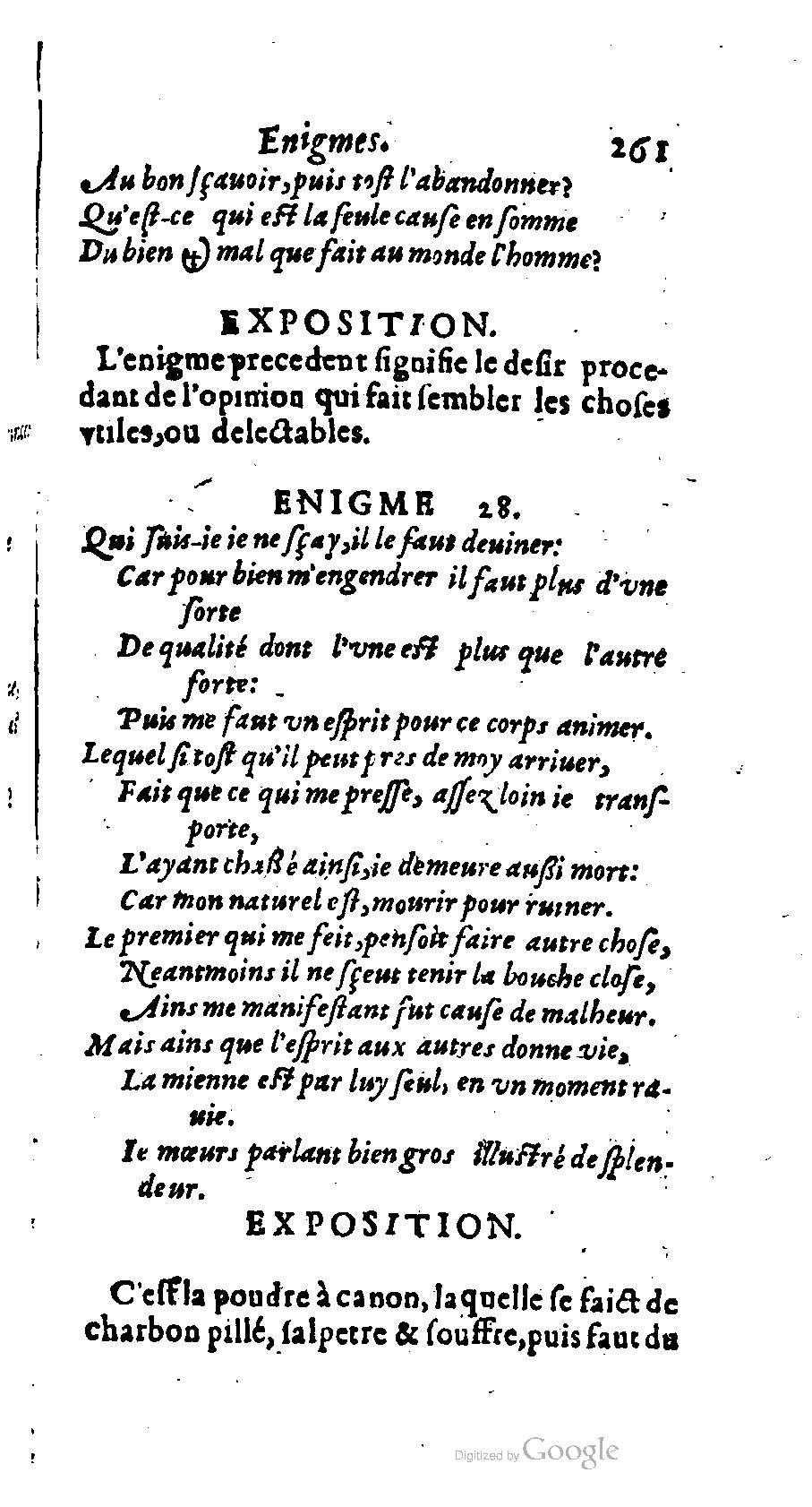 1611 - Romain de Beauvais - Trésor des récréations - BM Lyon
